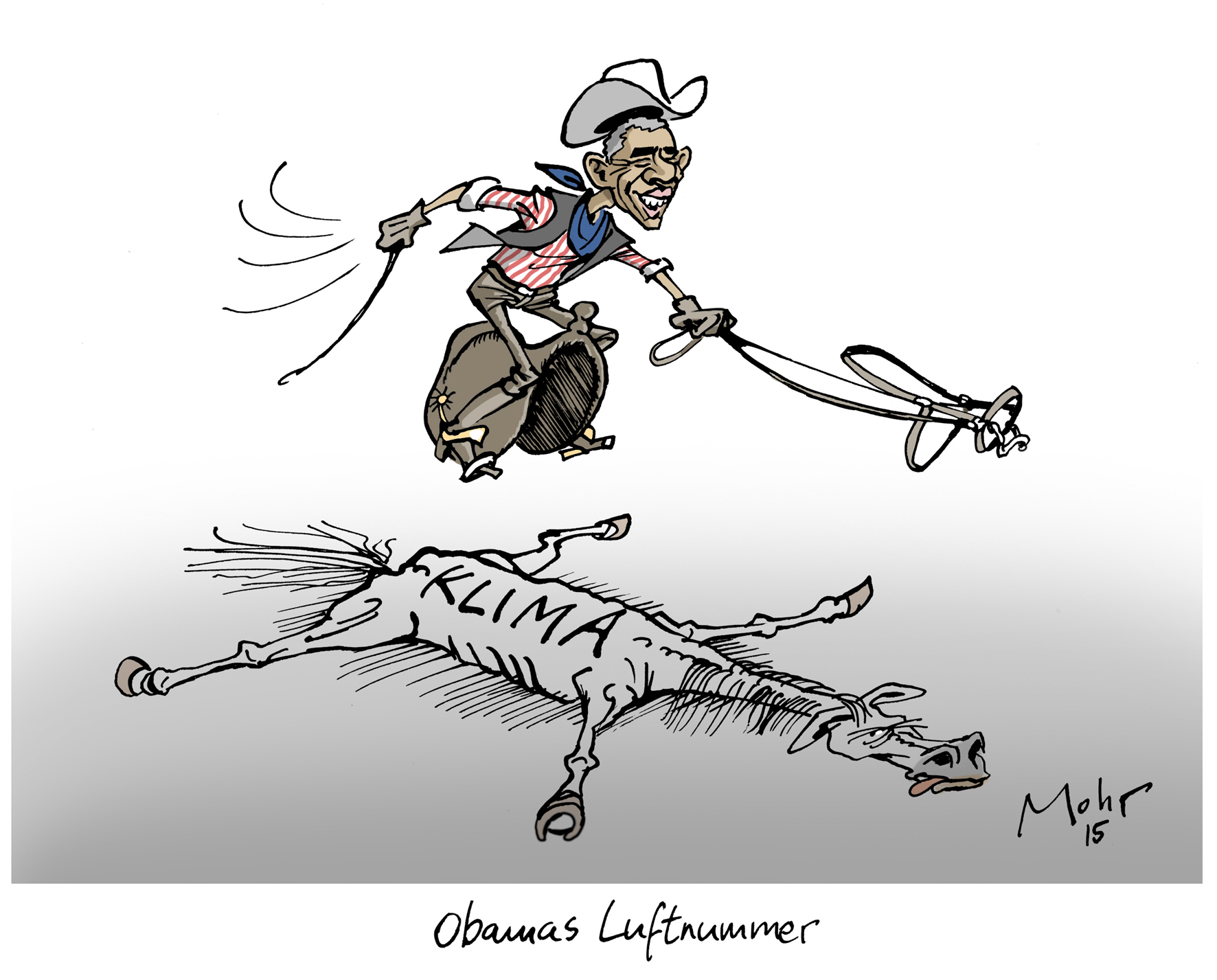 Obamas Luftnummer