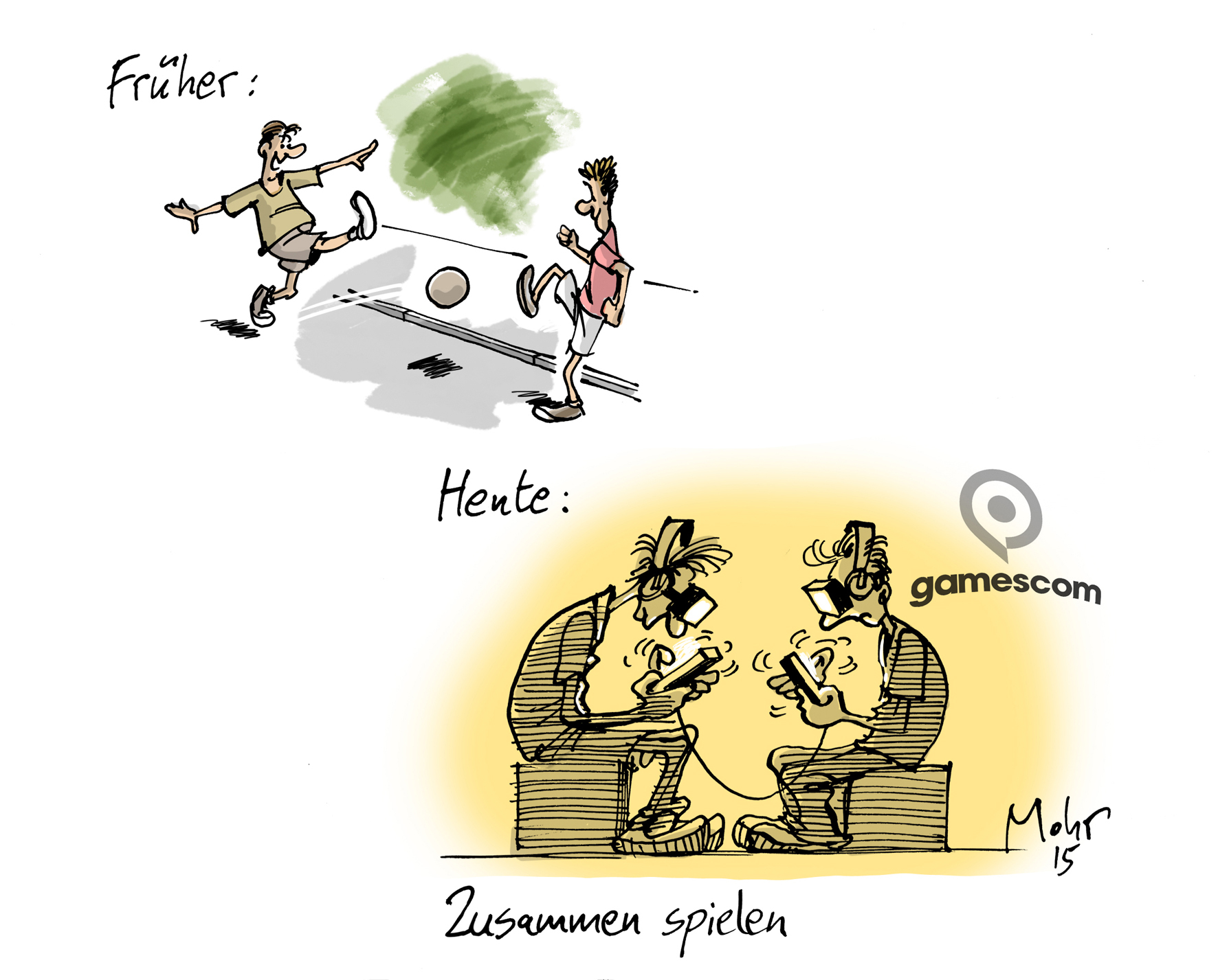Zusammen spielen