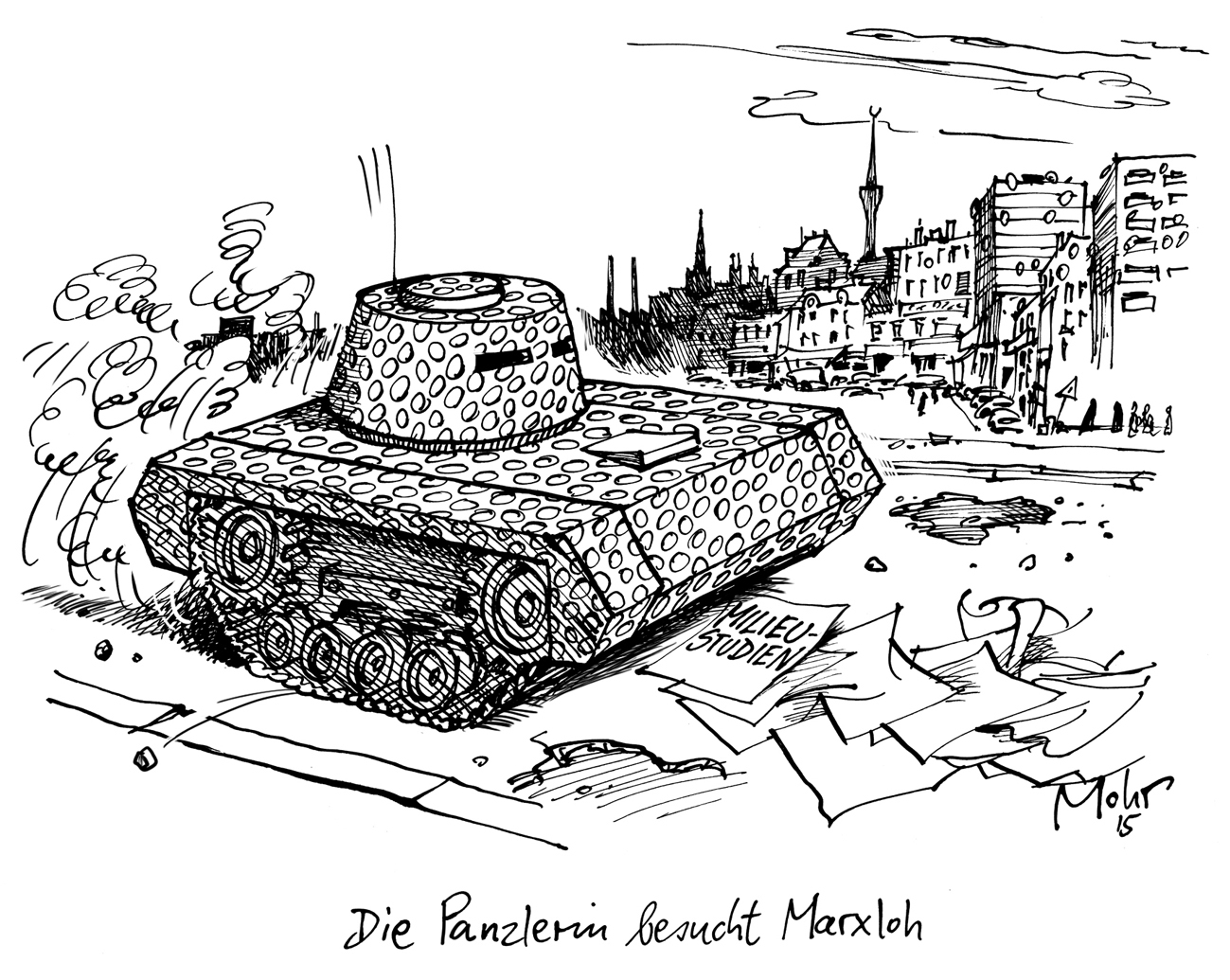 Die Panzlerin besucht Marxloh