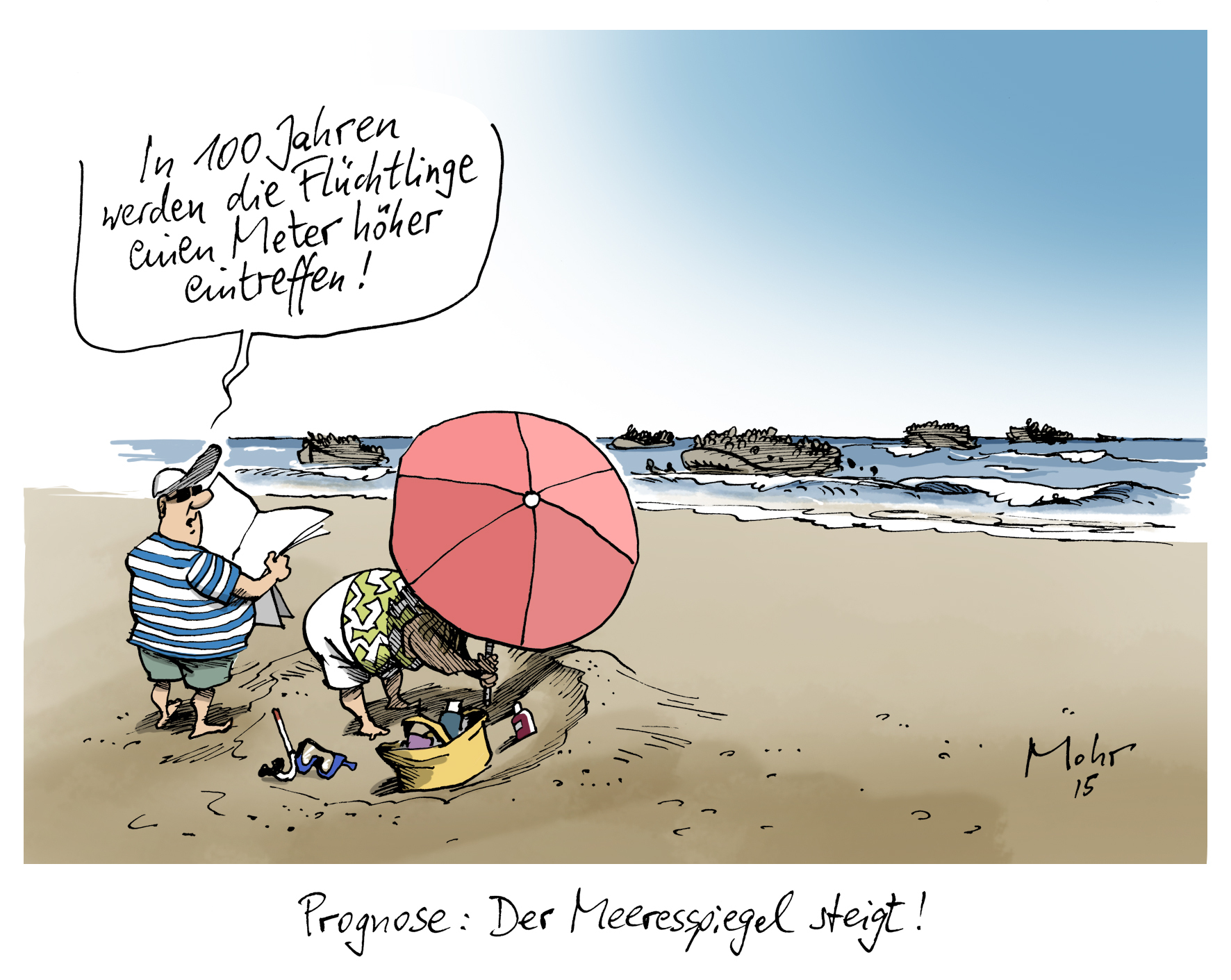 Prognose: Der Meeresspiegel steigt!