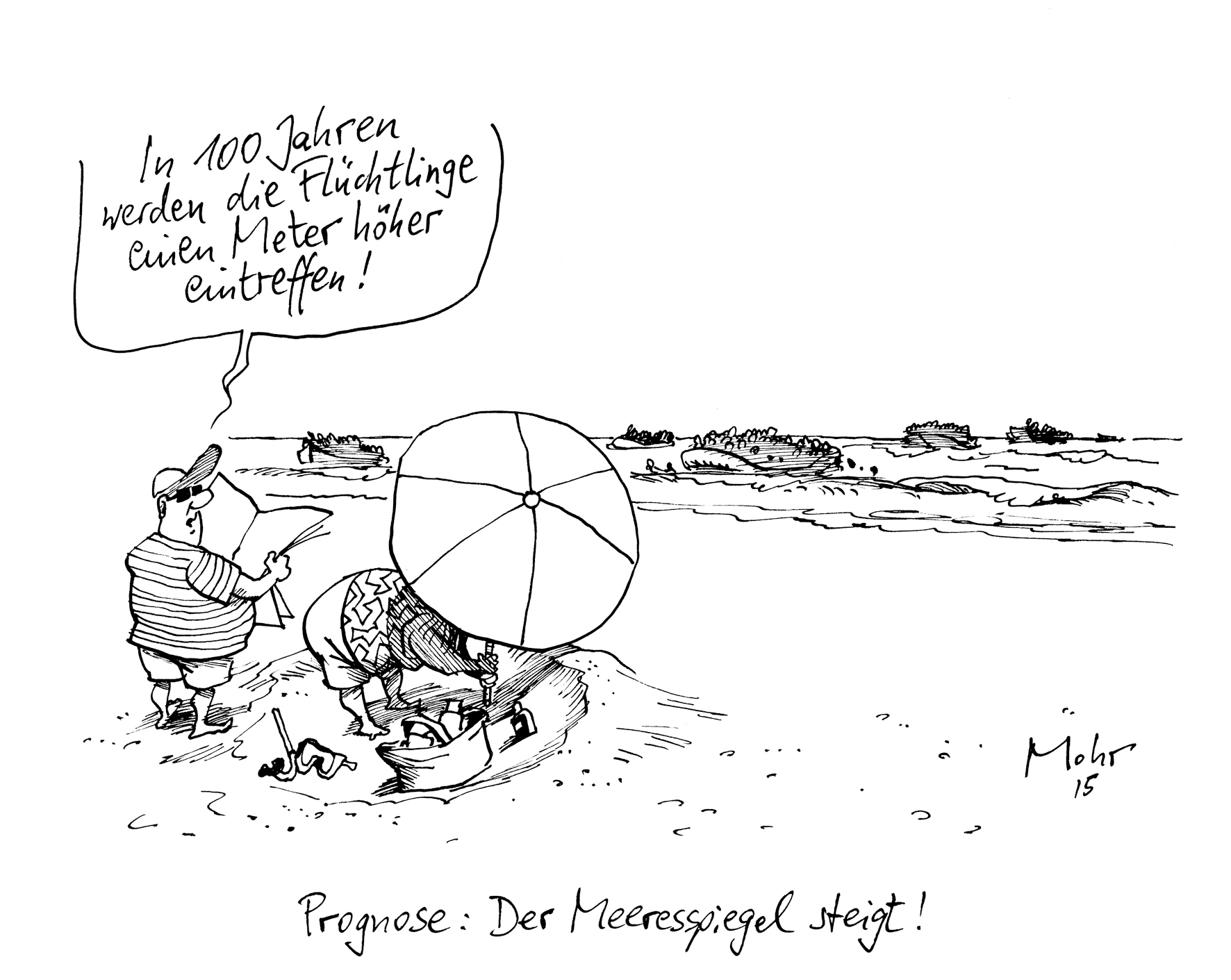 Prognose: Der Meeresspiegel steigt!