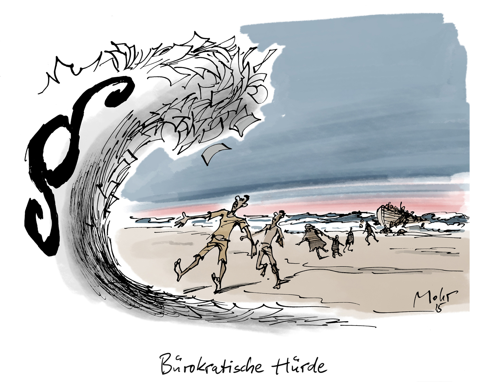 Bürokratische Hürde