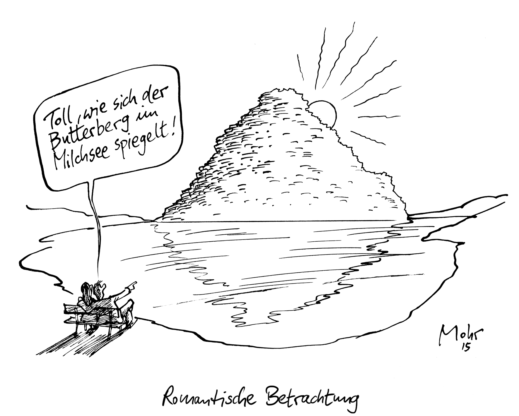 Romantische Betrachtung