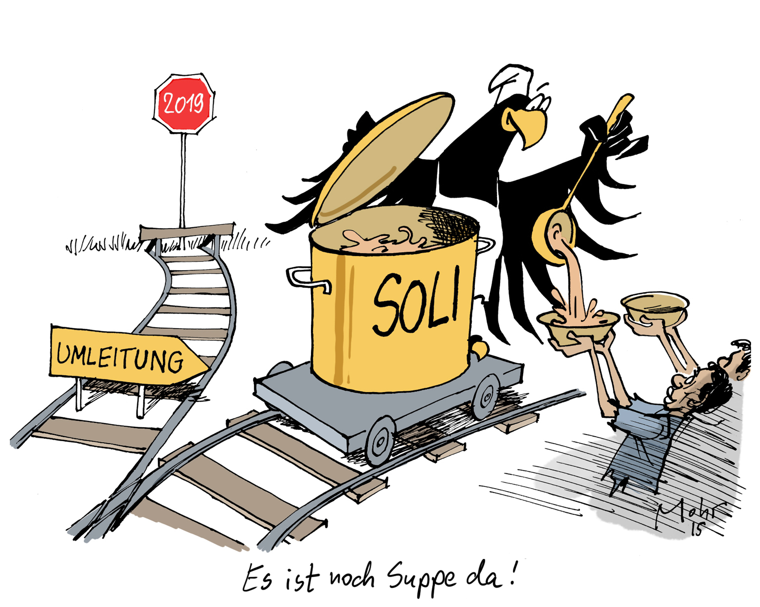 Es ist noch Suppe da!
