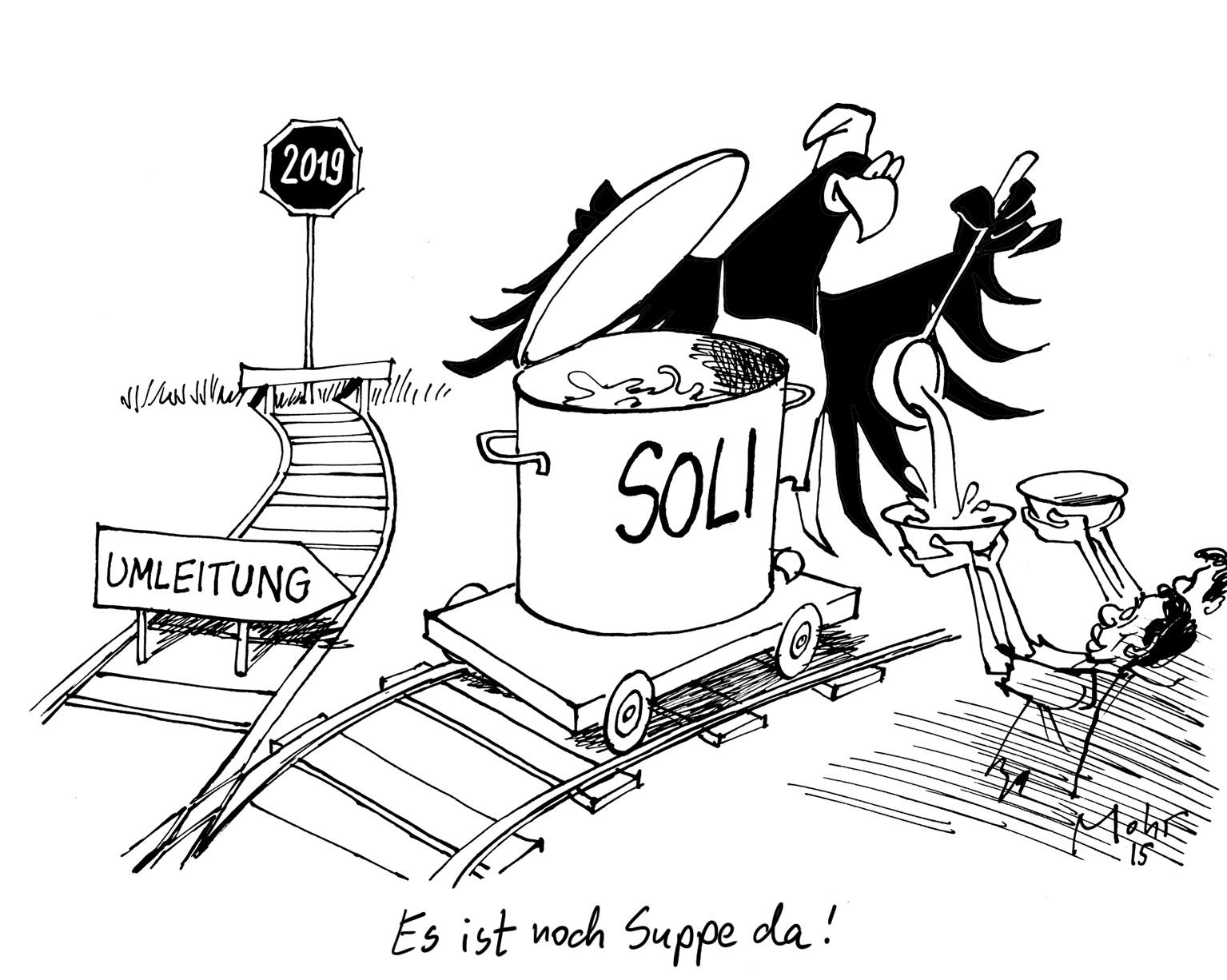 Es ist noch Suppe da!