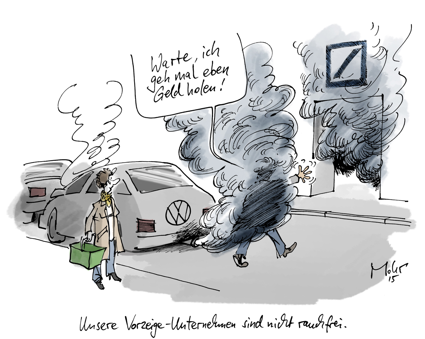 Unsere Vorzeige-Unternehmen sind nicht rauchfrei.