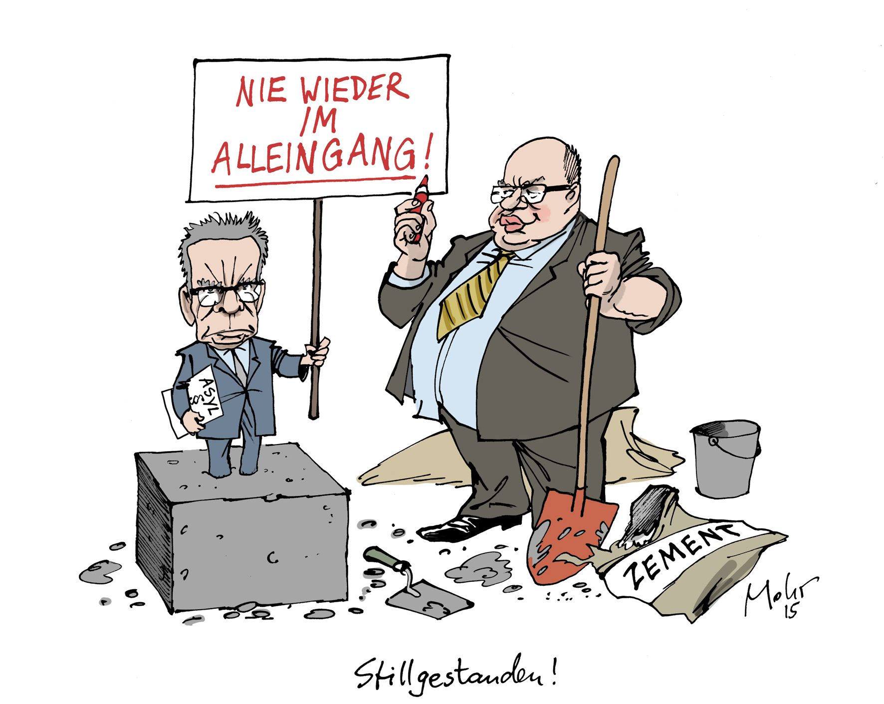 Sillgestanden!