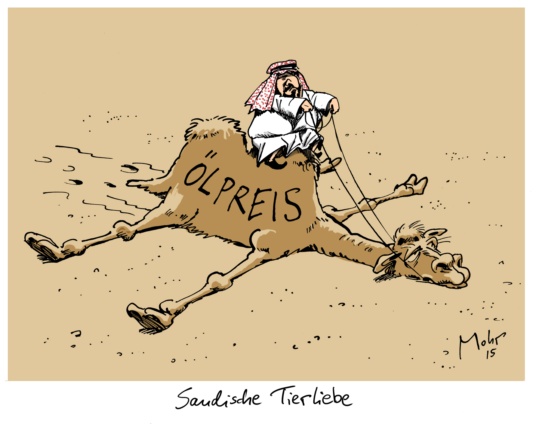 Saudische Tierliebe
