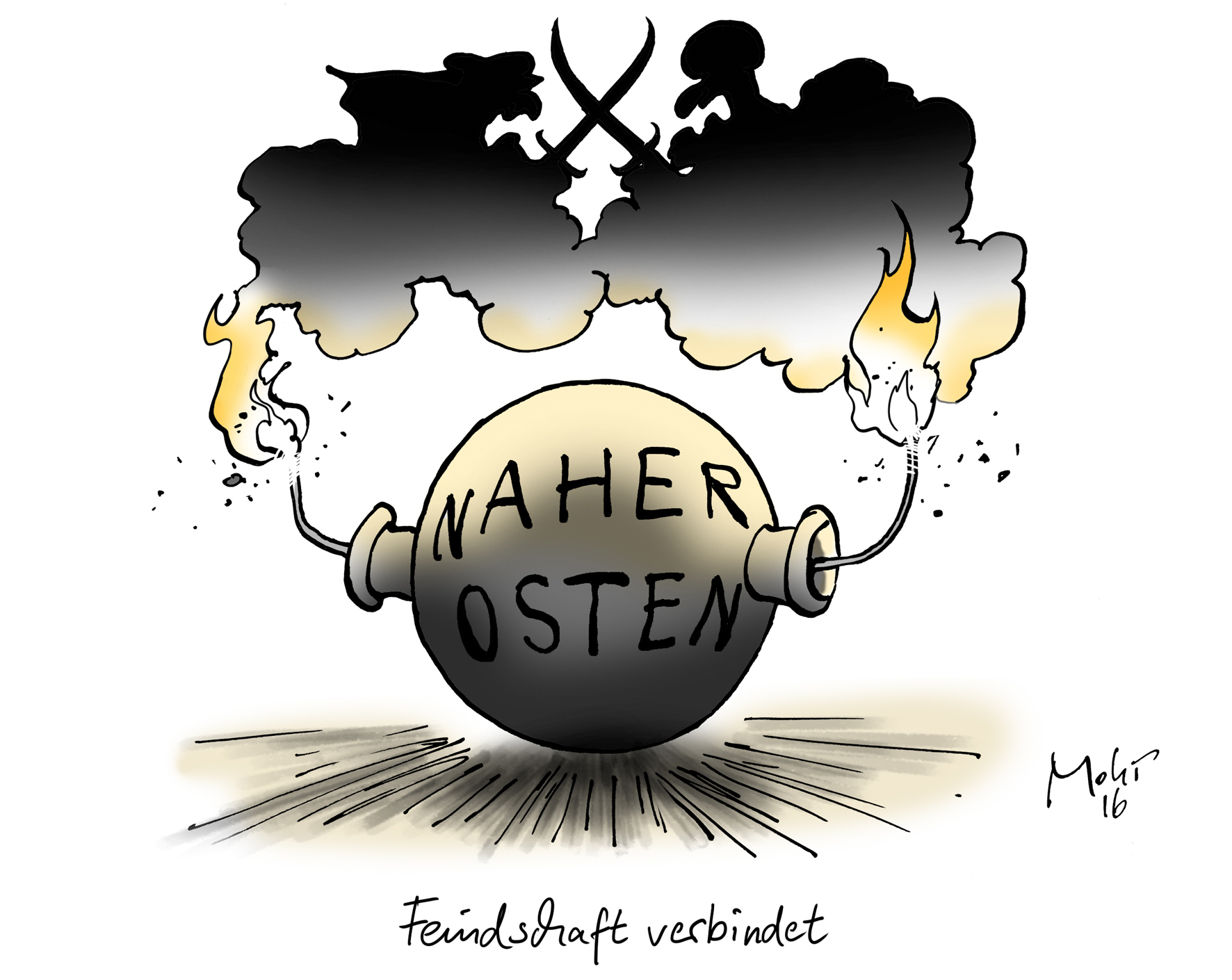 Feindschaft verbindet