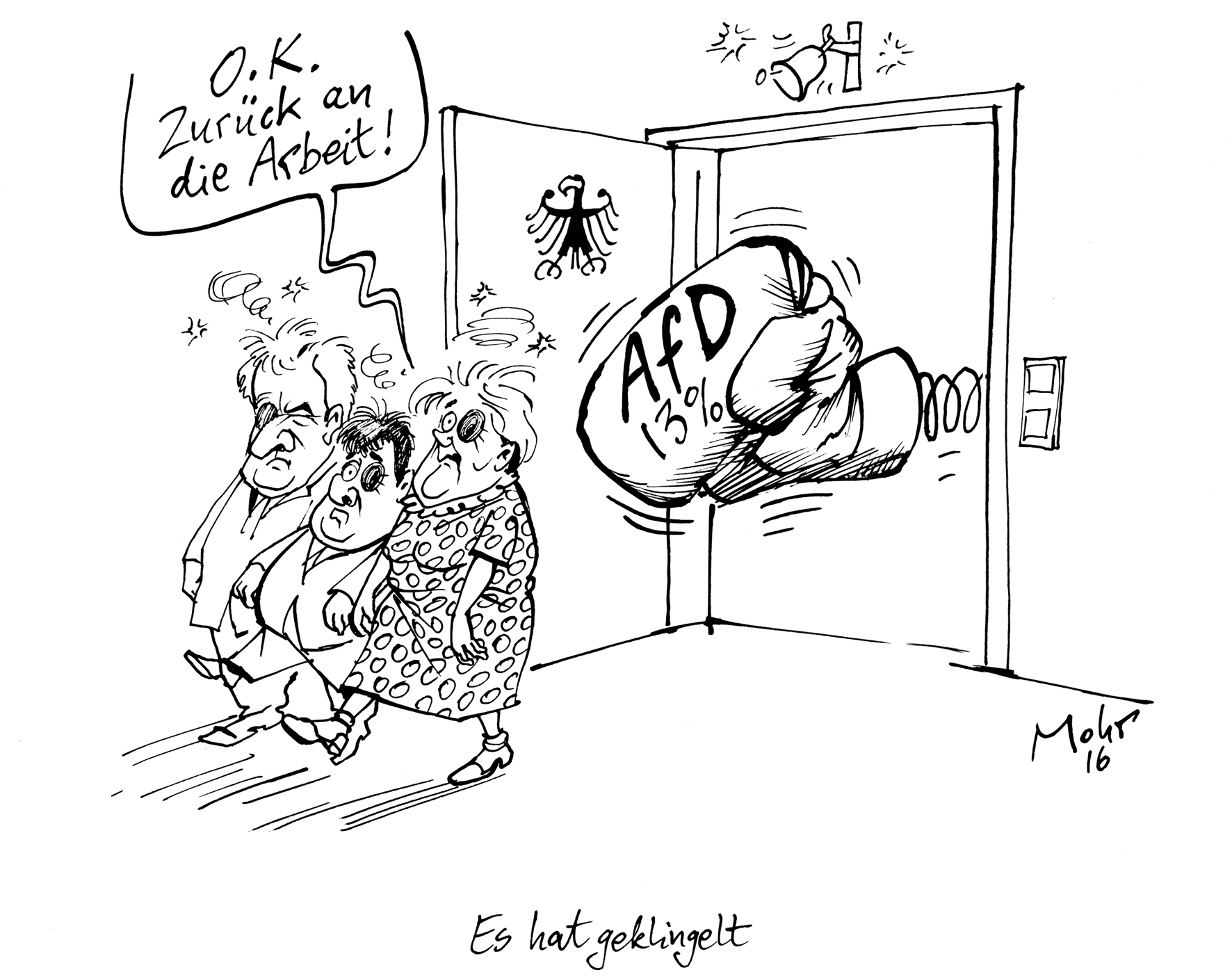 Es hat geklingelt