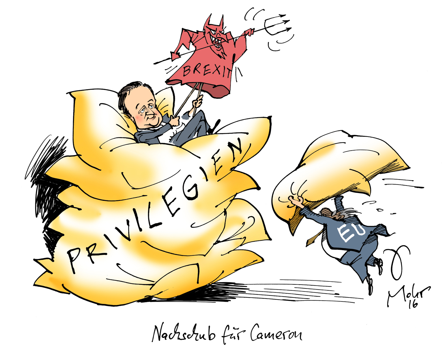 Nachschub für Cameron