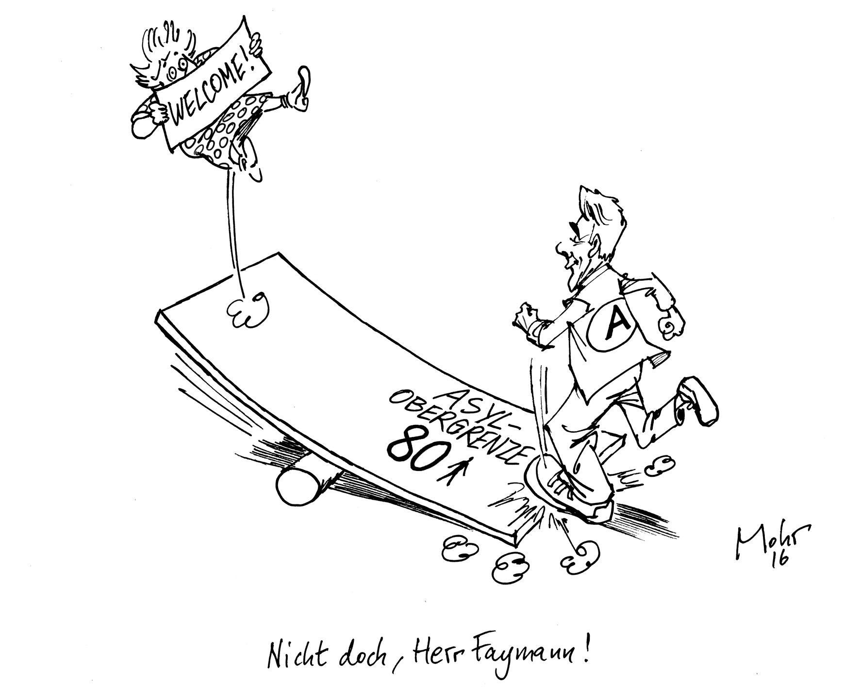 Nicht doch, Herr Faymann!