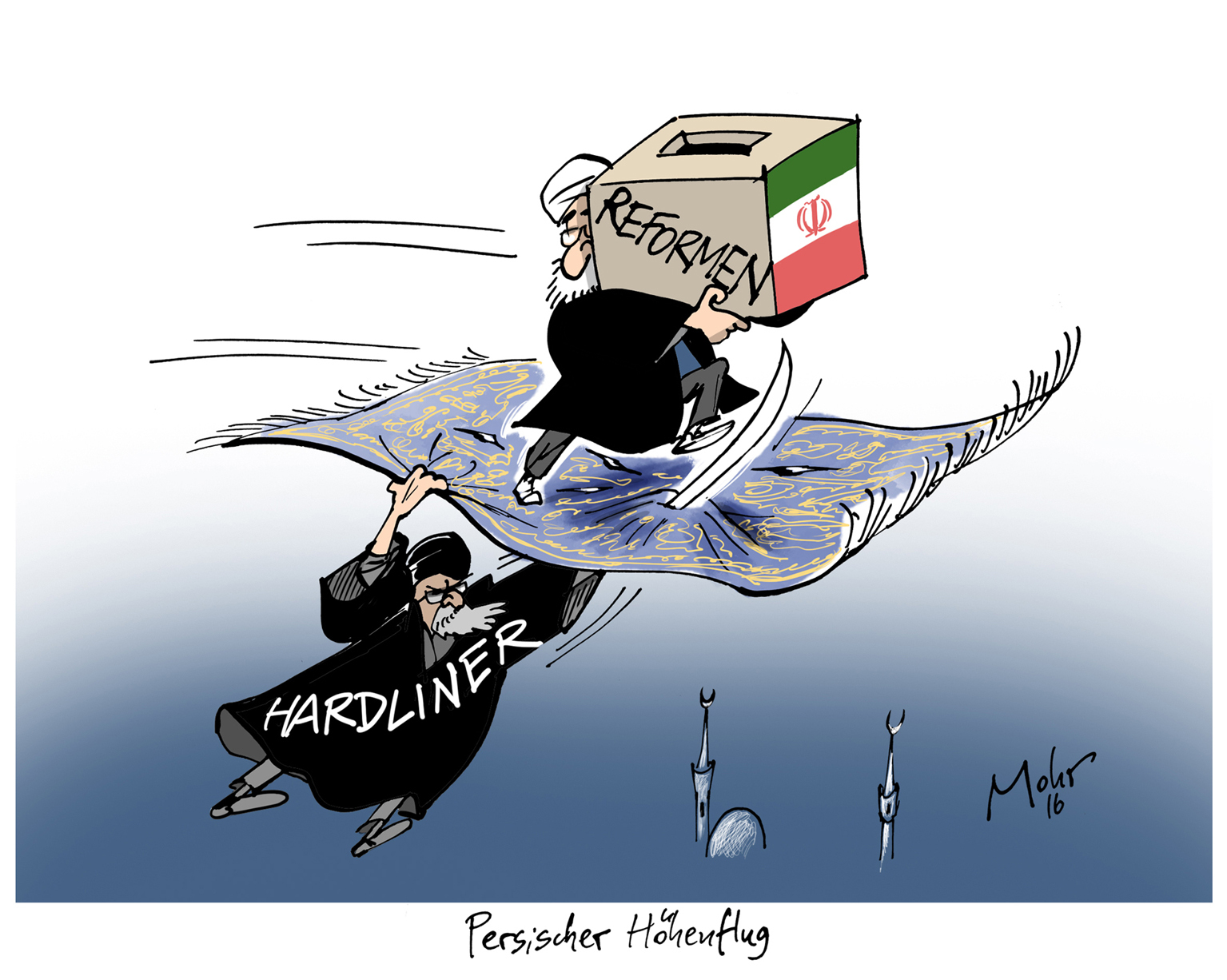 Persischer Höhenflug