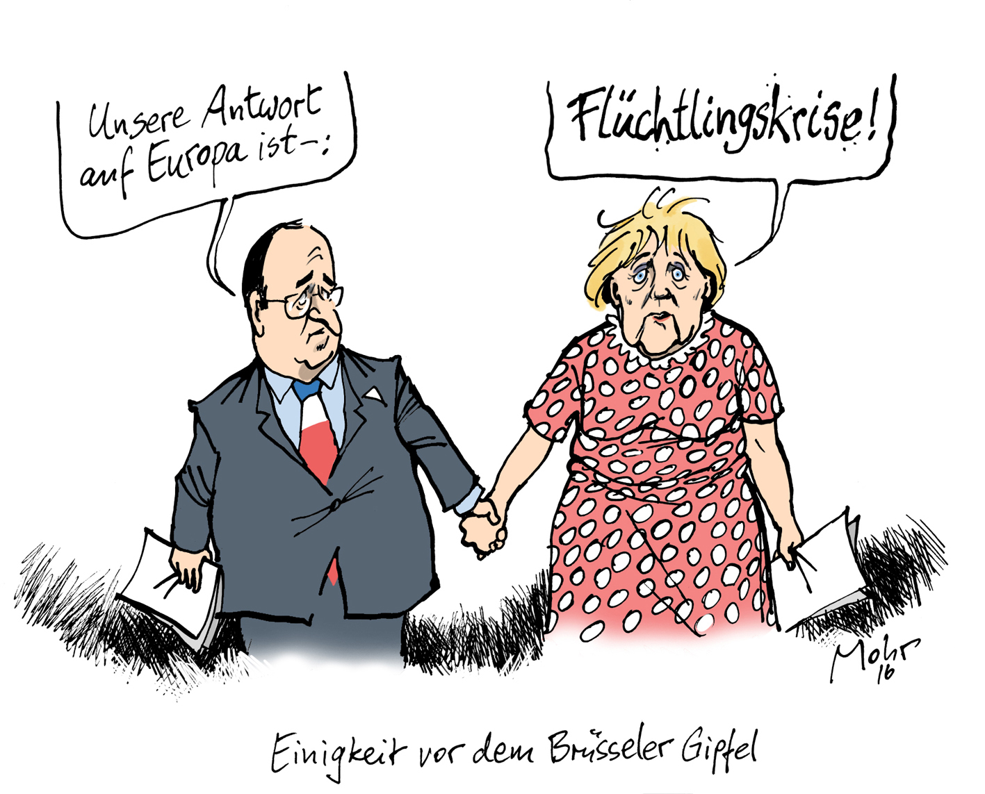 Einigkeit vor dem Brüsseler Gipfel