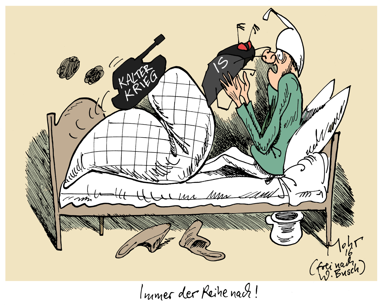 Immer der Reihe nach!