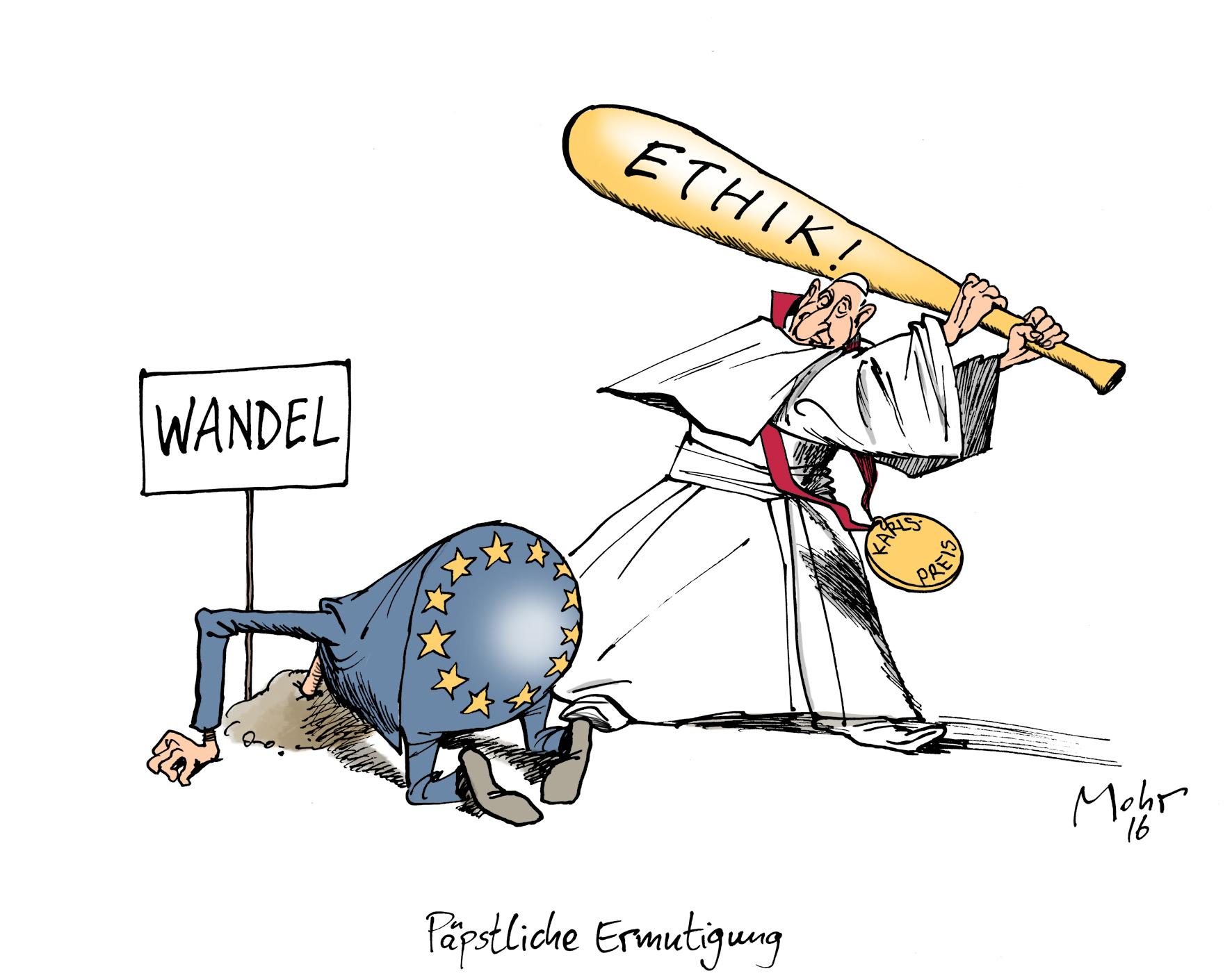 Päpstliche Ermutigung