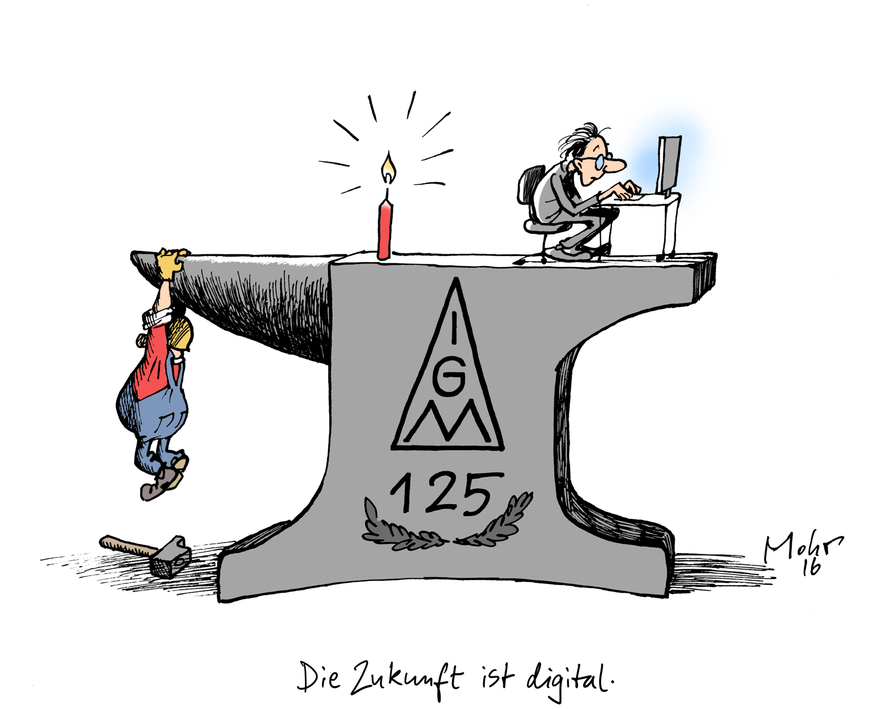 Die Zukunft ist digital.