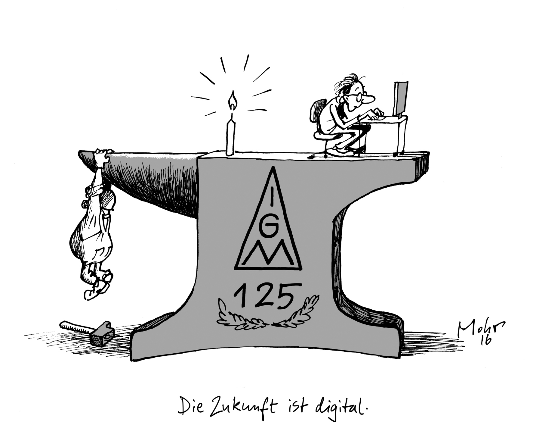 Die Zukunft ist digital.