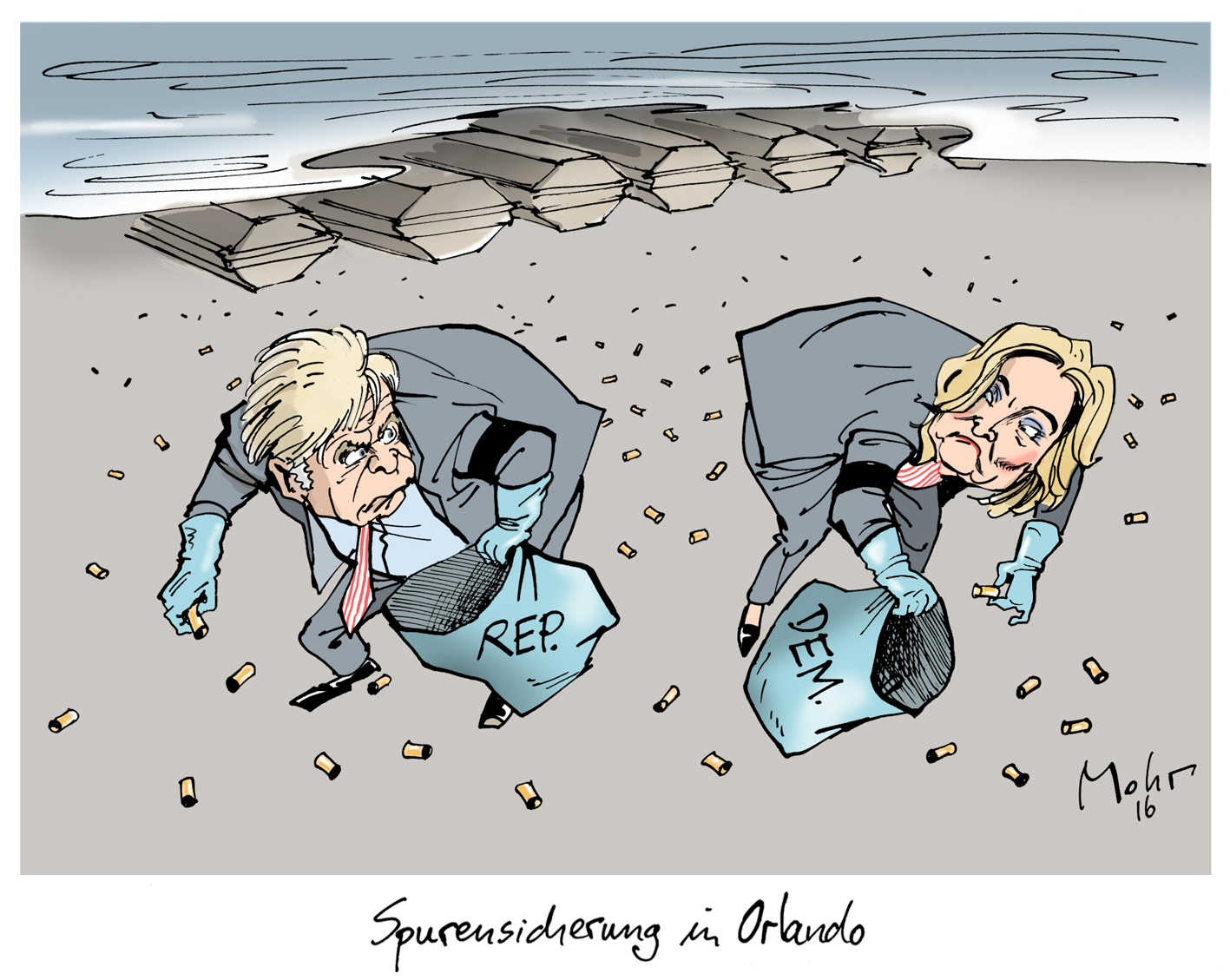 Spurensicherung in Orlando