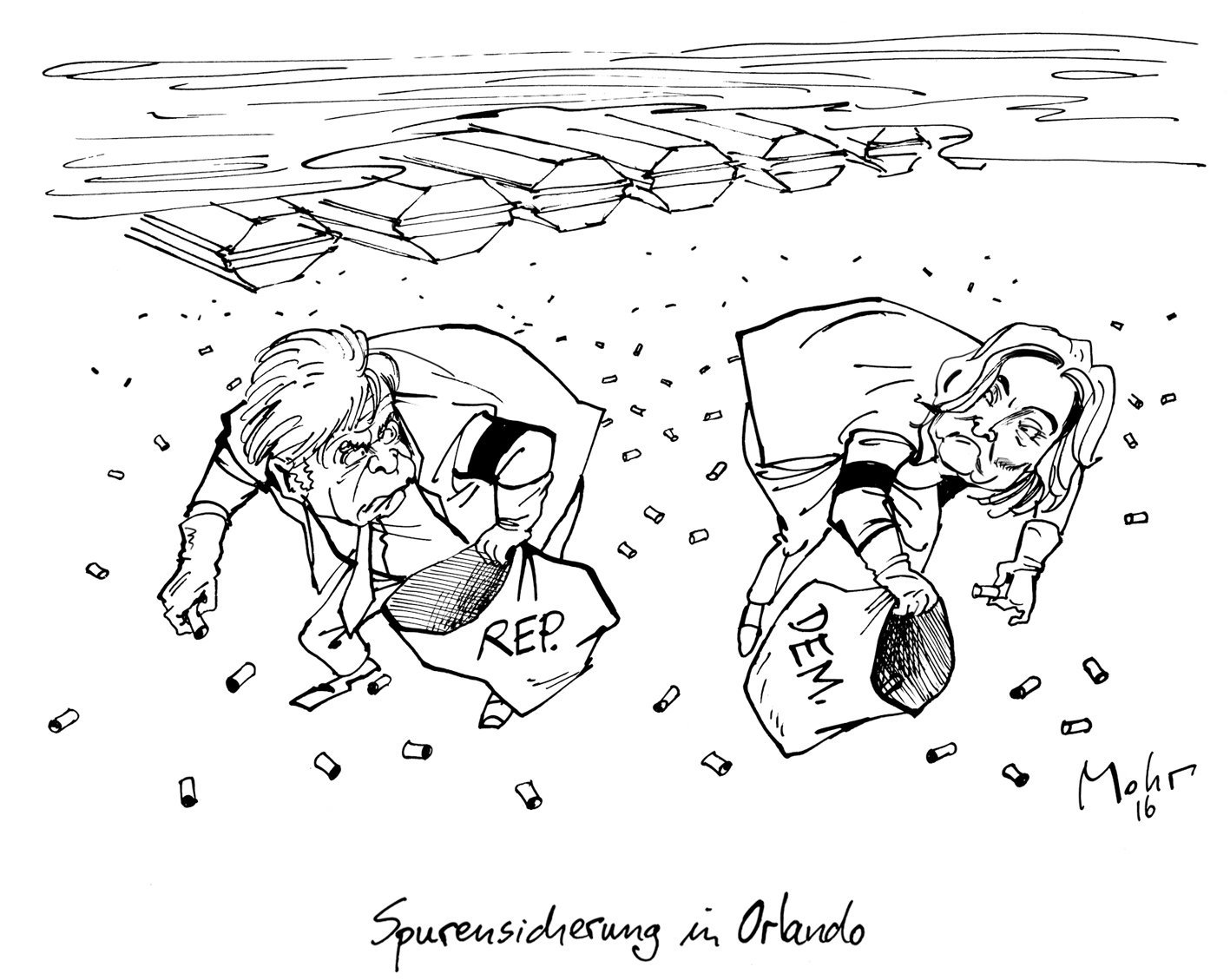 Spurensicherung in Orlando