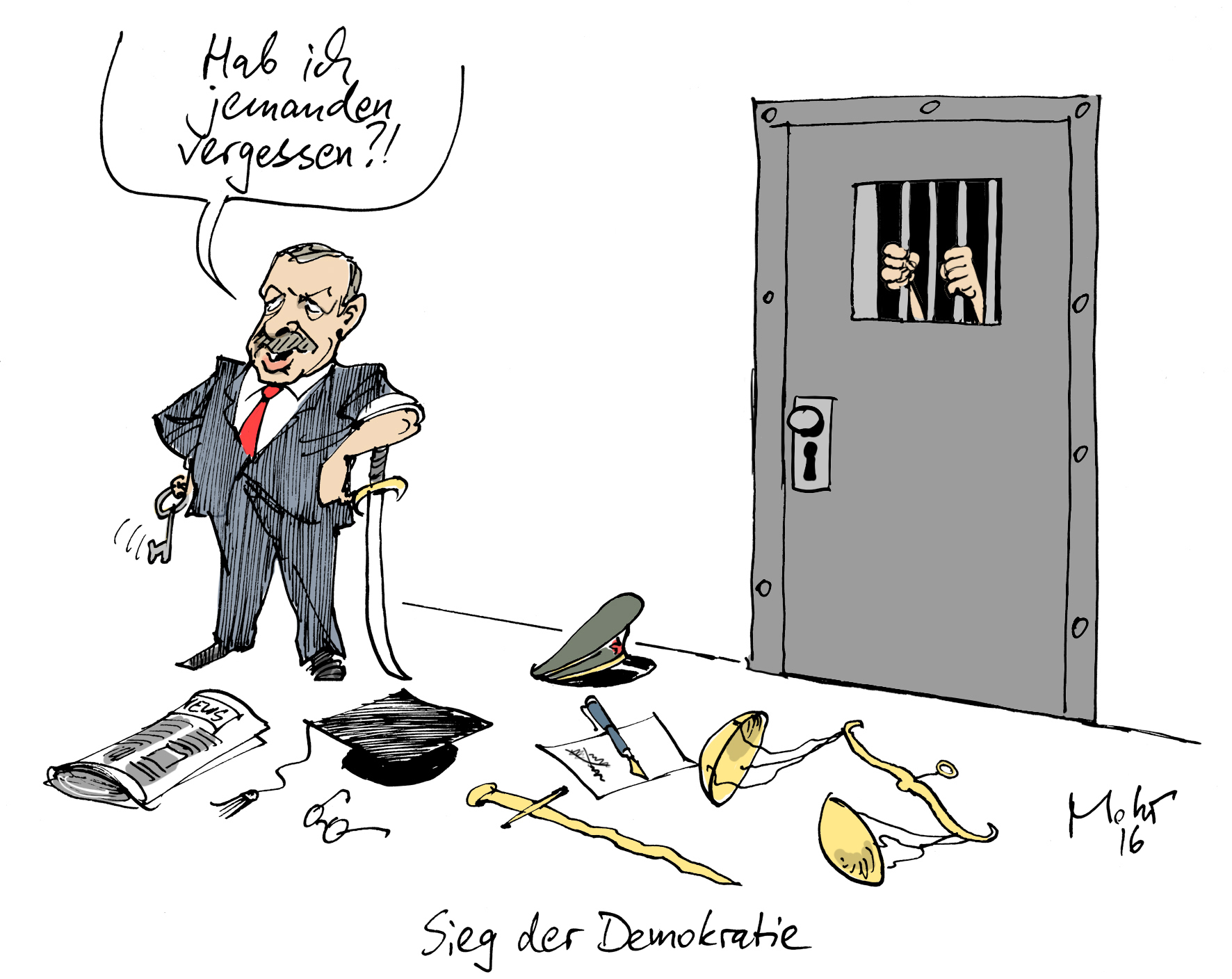 Sieg der Demokratie