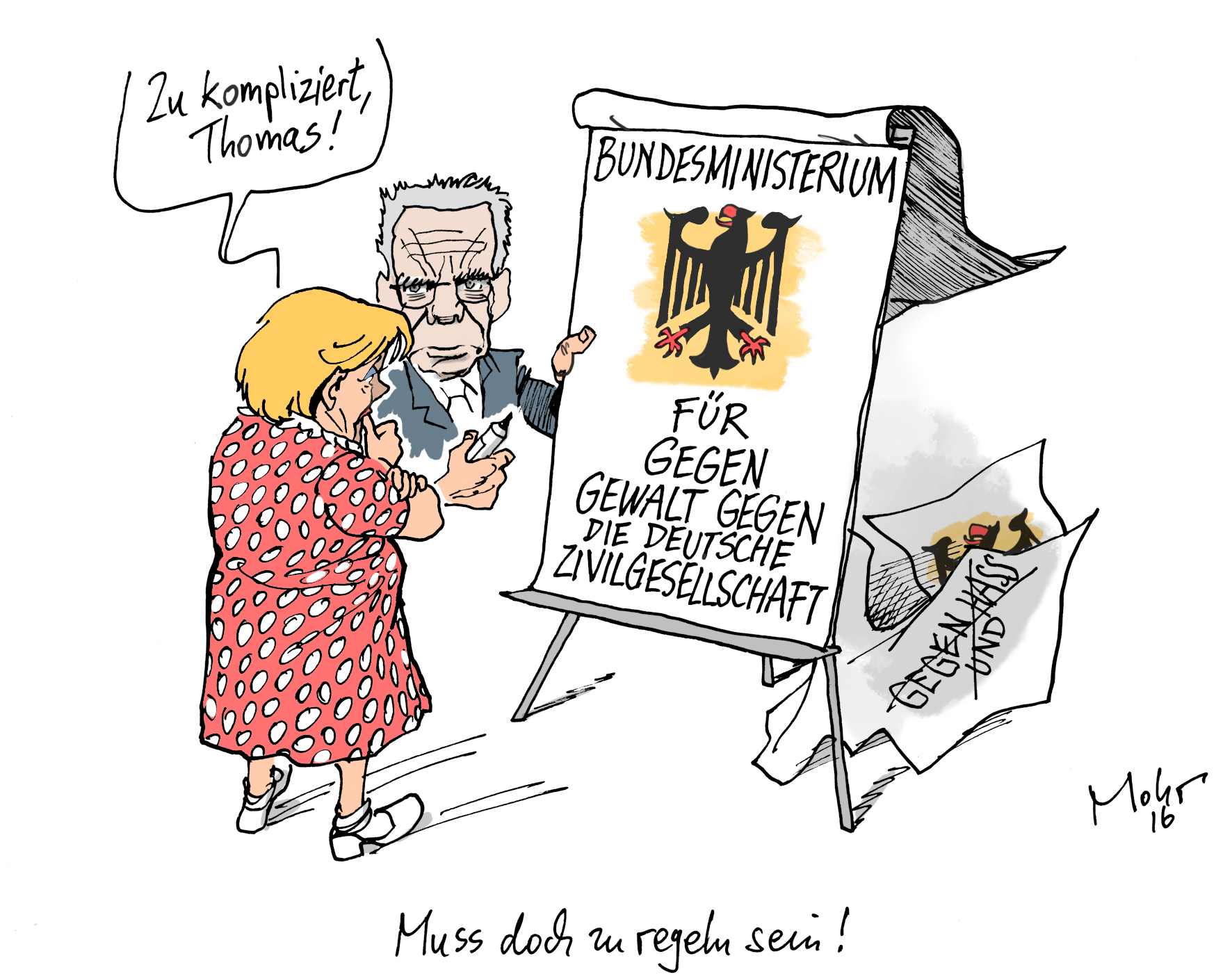 Muss doch zu regeln sein!