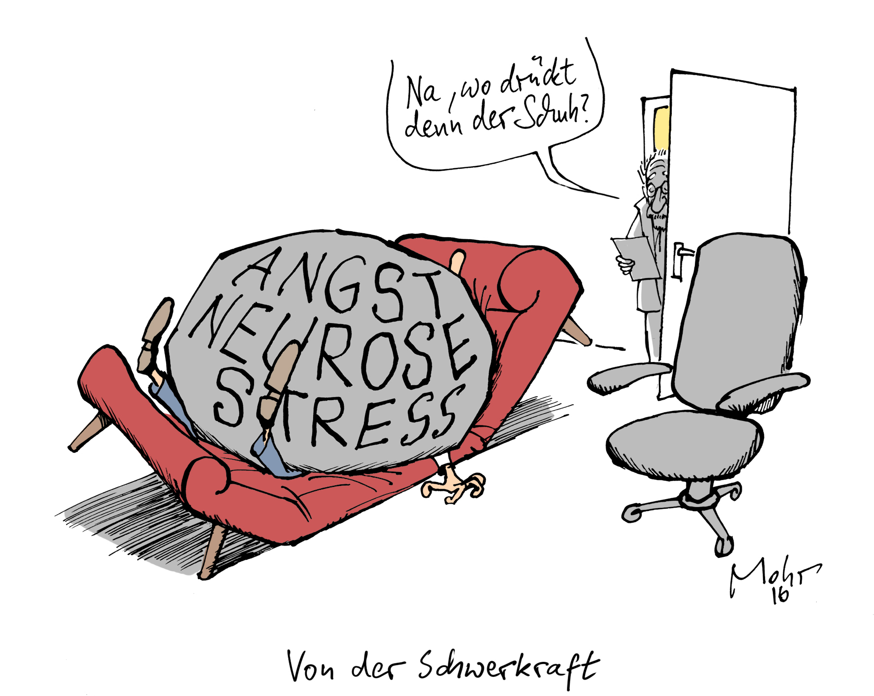 Von der Schwerkraft