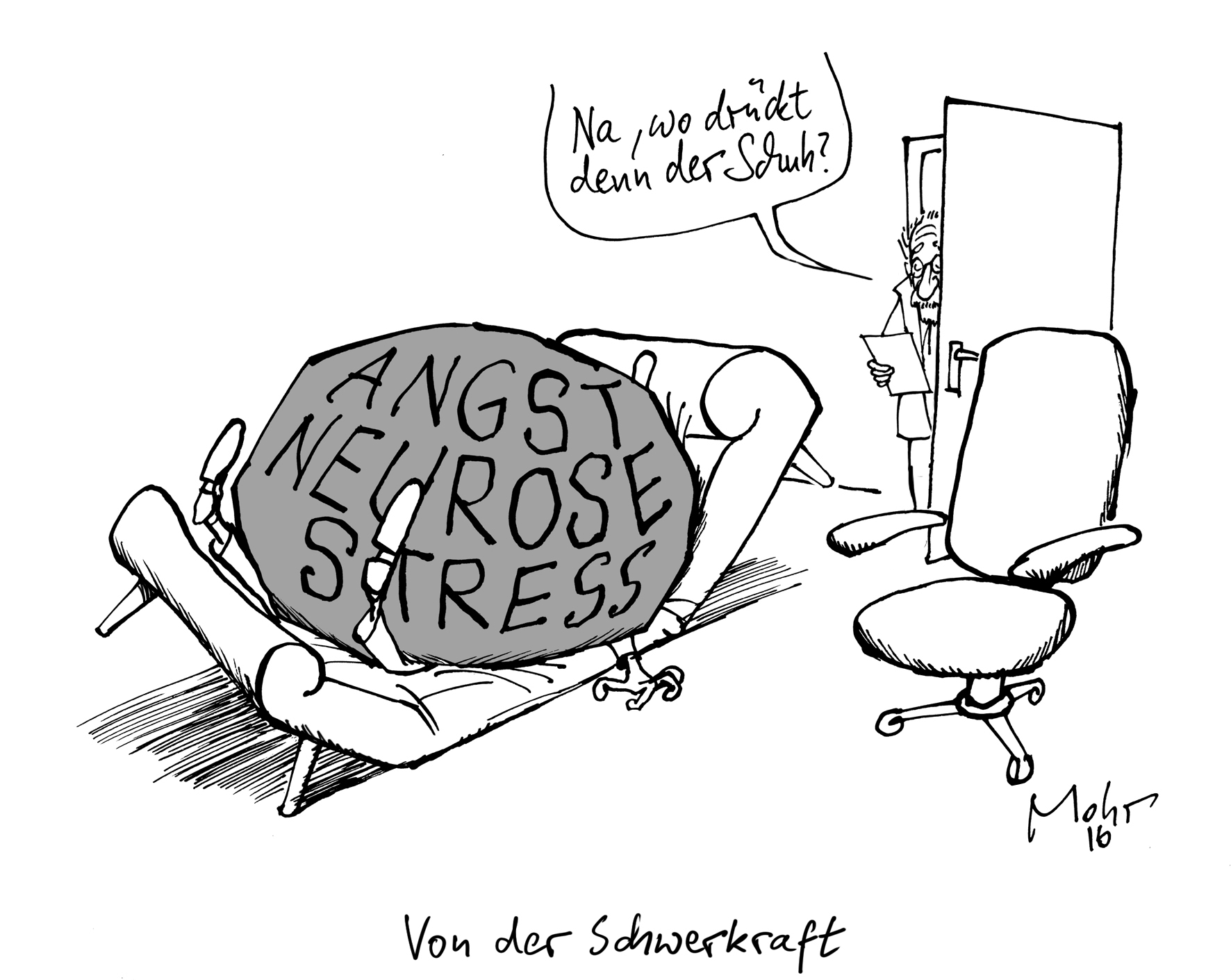 Von der Schwerkraft
