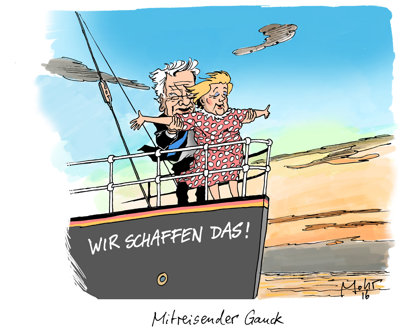 Mitreisender Gauck
