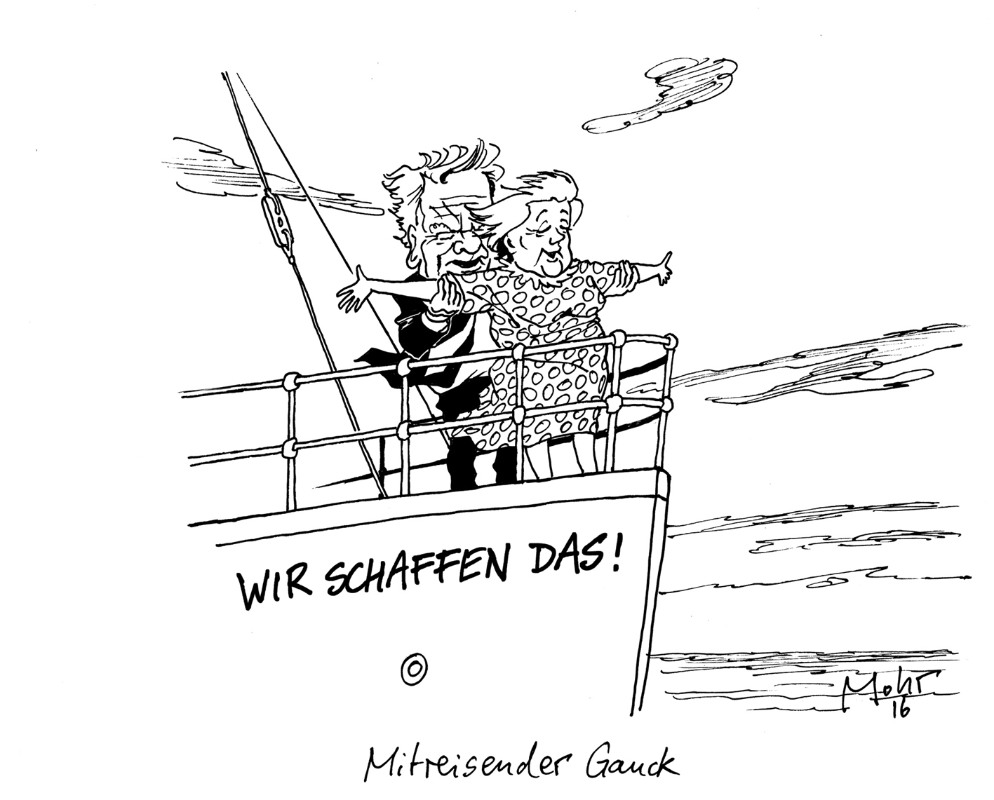 Mitreisender Gauck