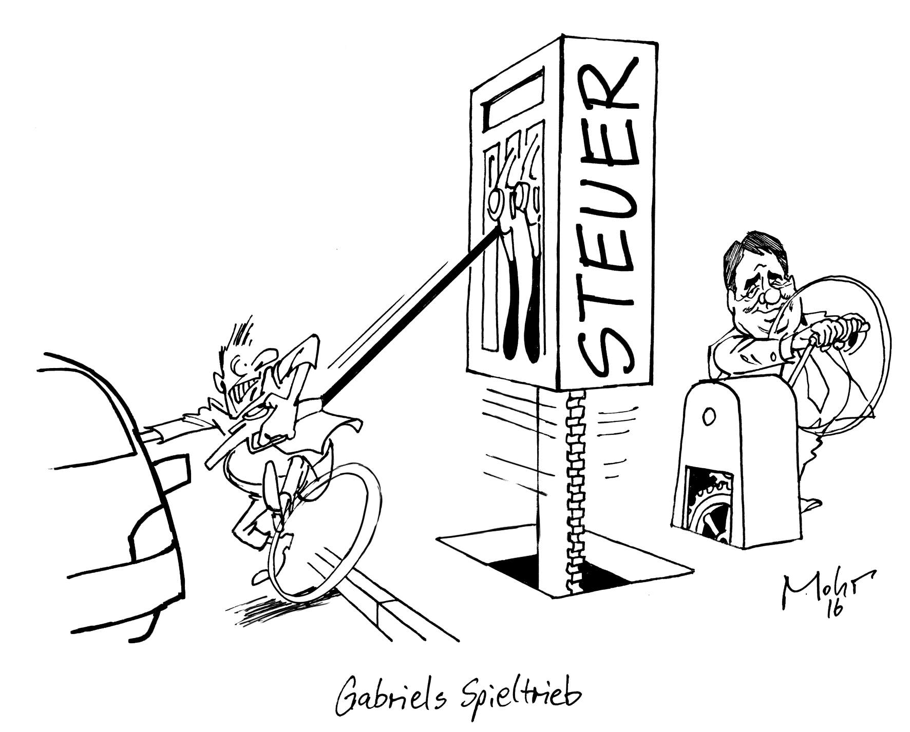 Gabriels Spieltrieb