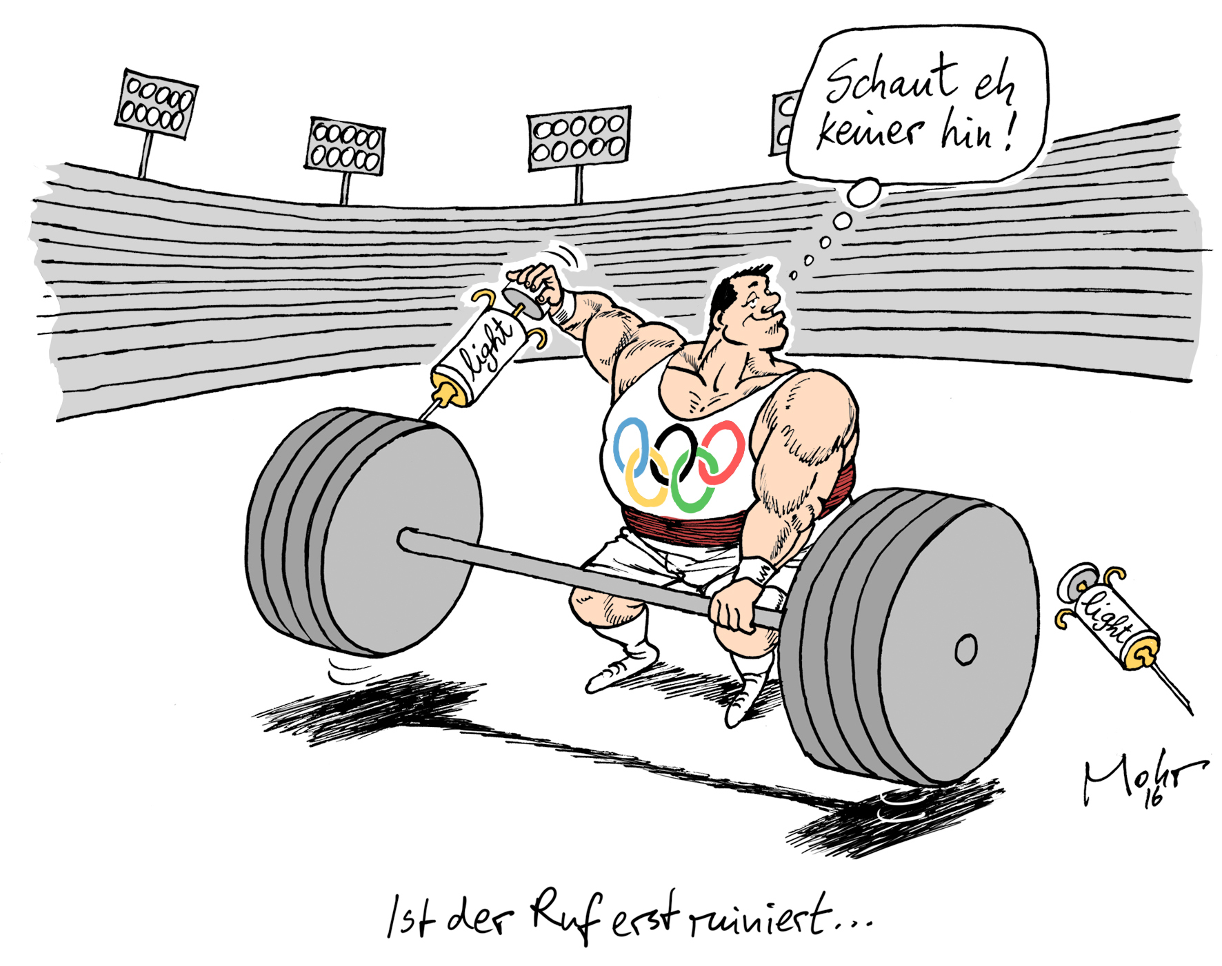 Ist der Ruf erst ruiniert...