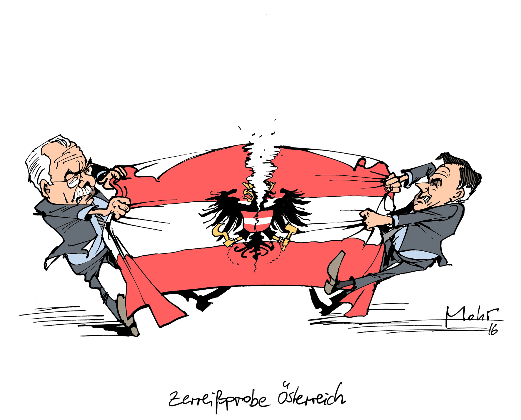 Zerreißprobe Österreich