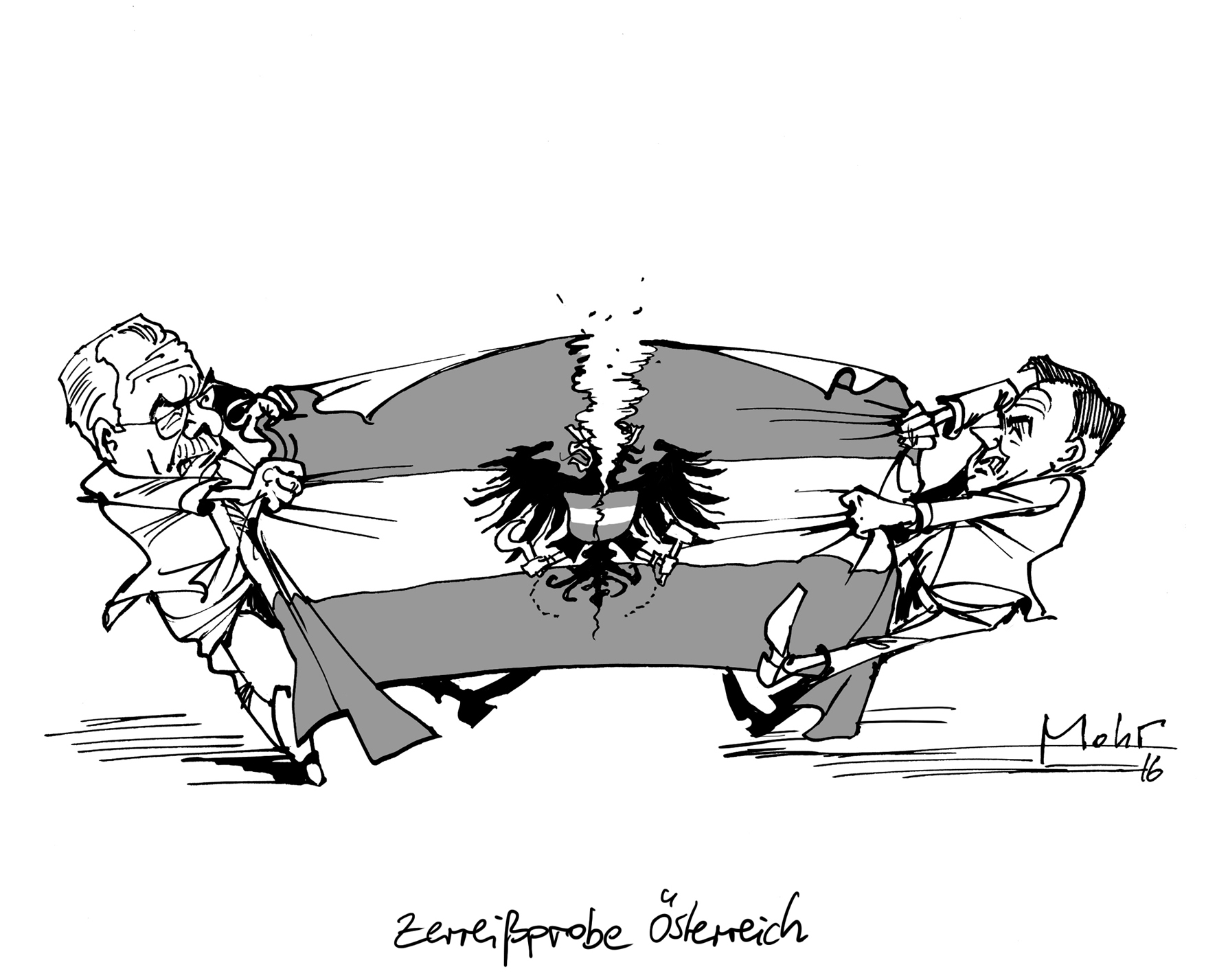 Zerreißprobe Österreich