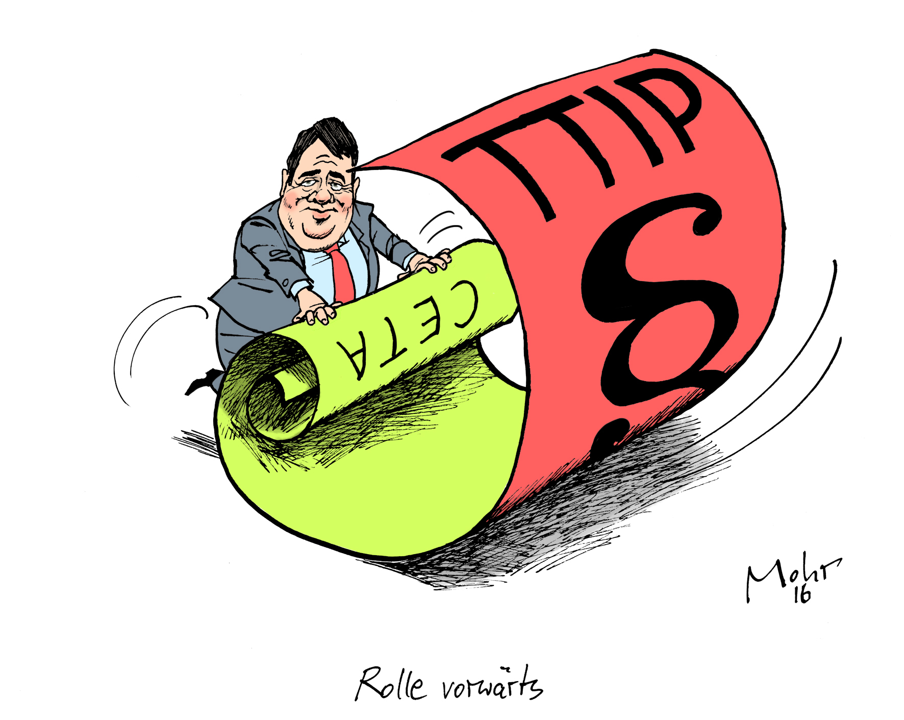 Rolle vorwärts