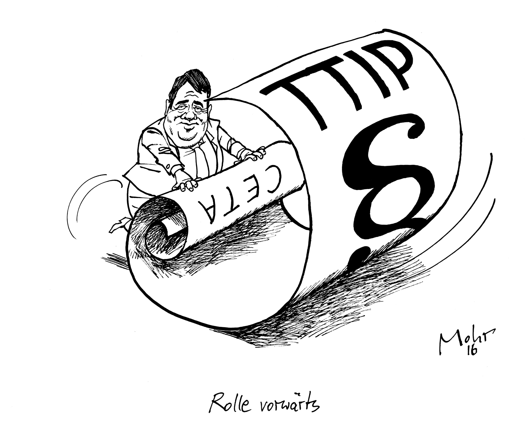 Rolle vorwärts