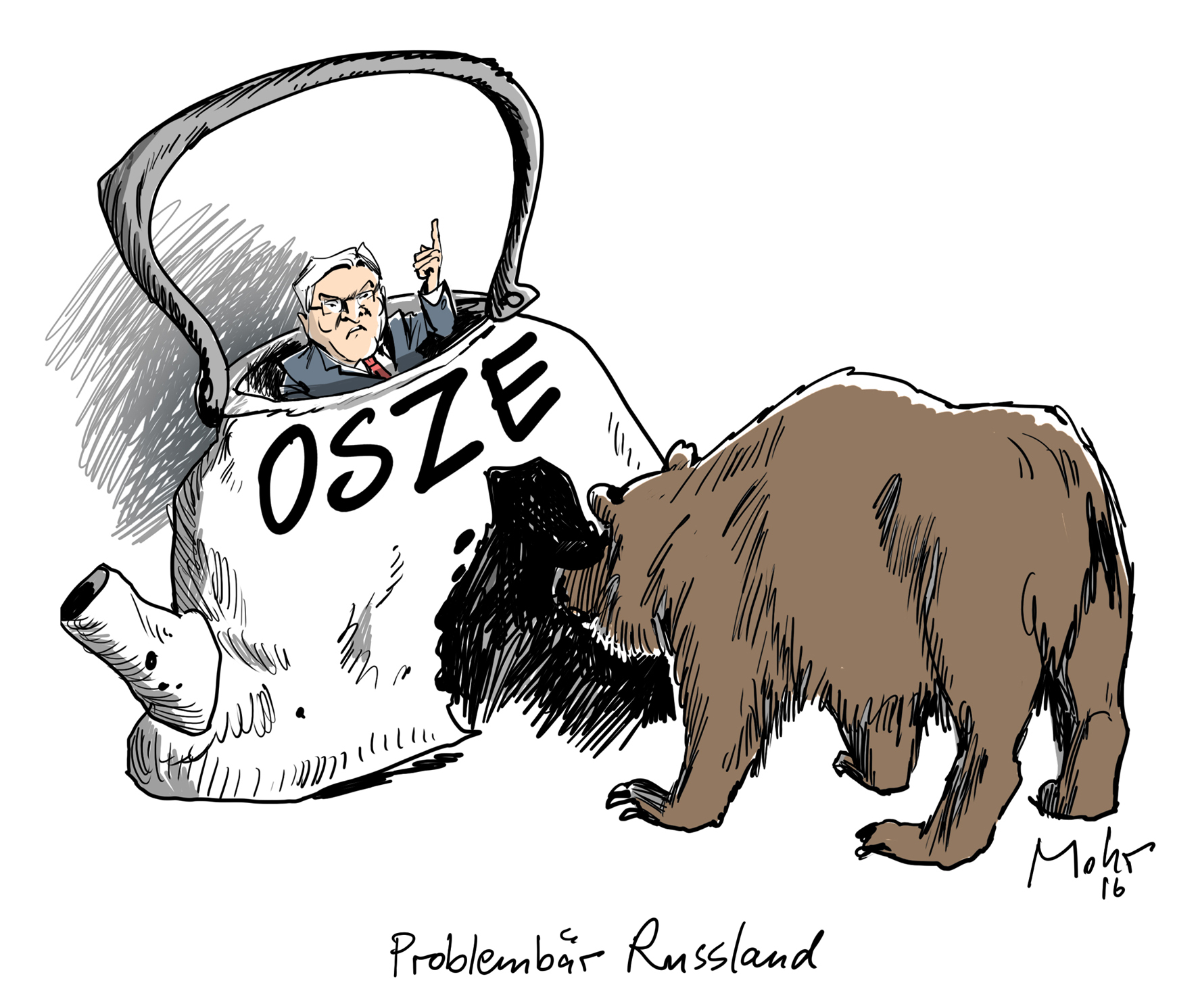 Problembär Russland