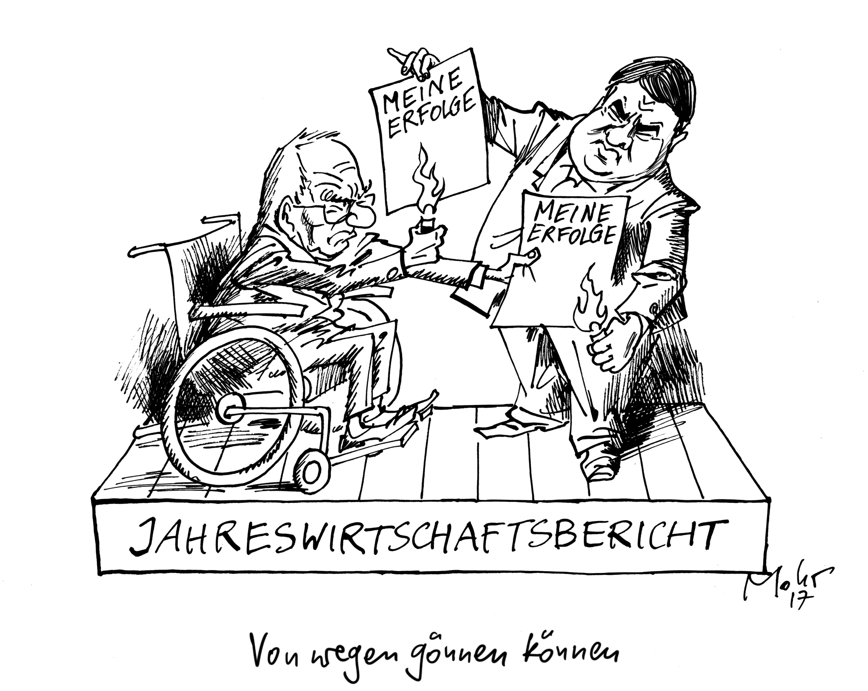 Von wegen gönnen können