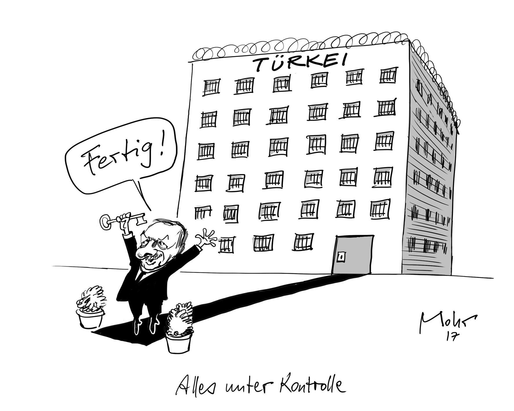 Alles unter Kontrolle