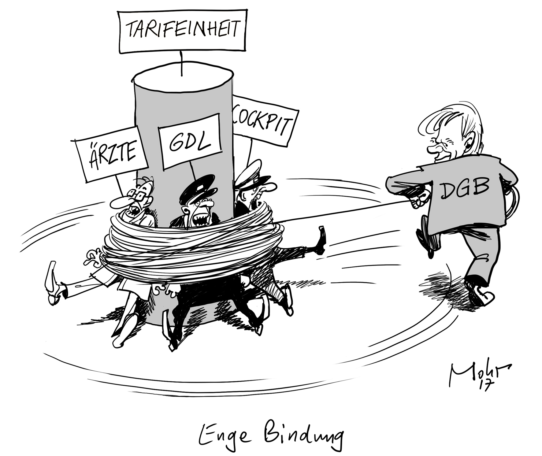 Enge Bindung