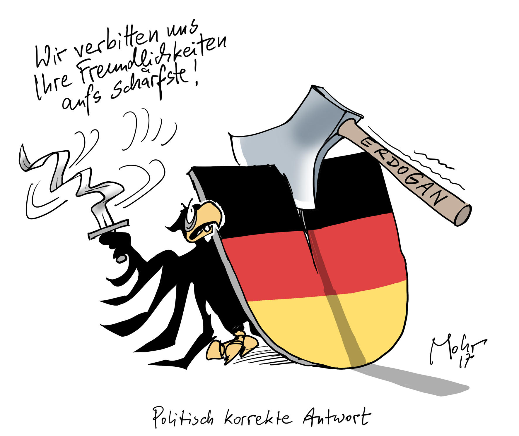 Politisch korrekte Antwort