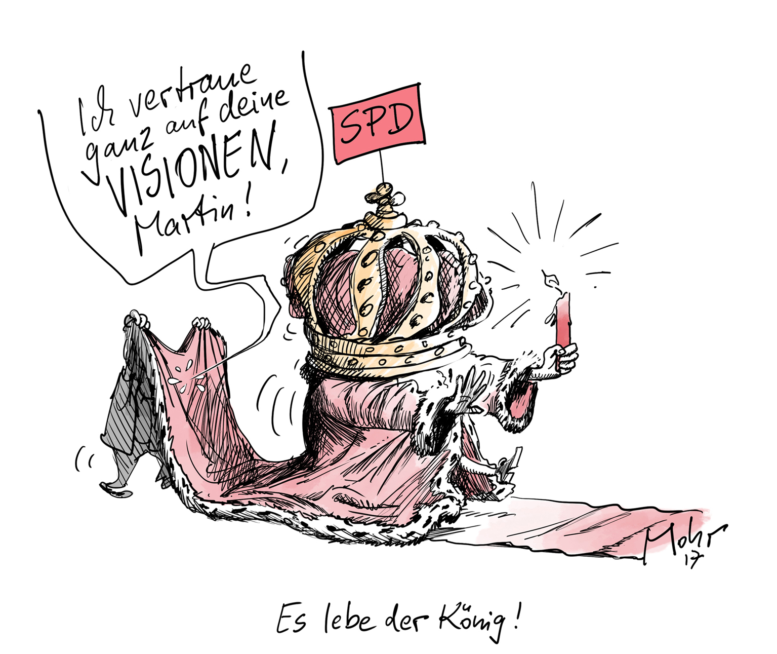 Es lebe der König!