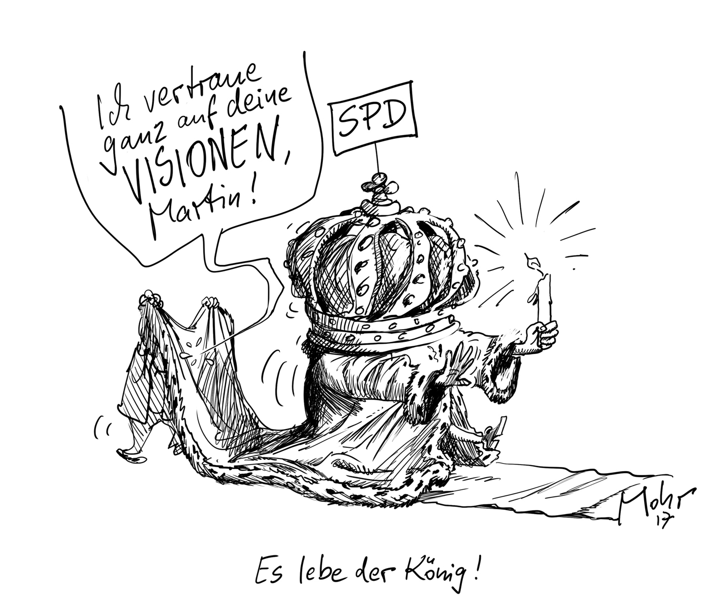 Es lebe der König!