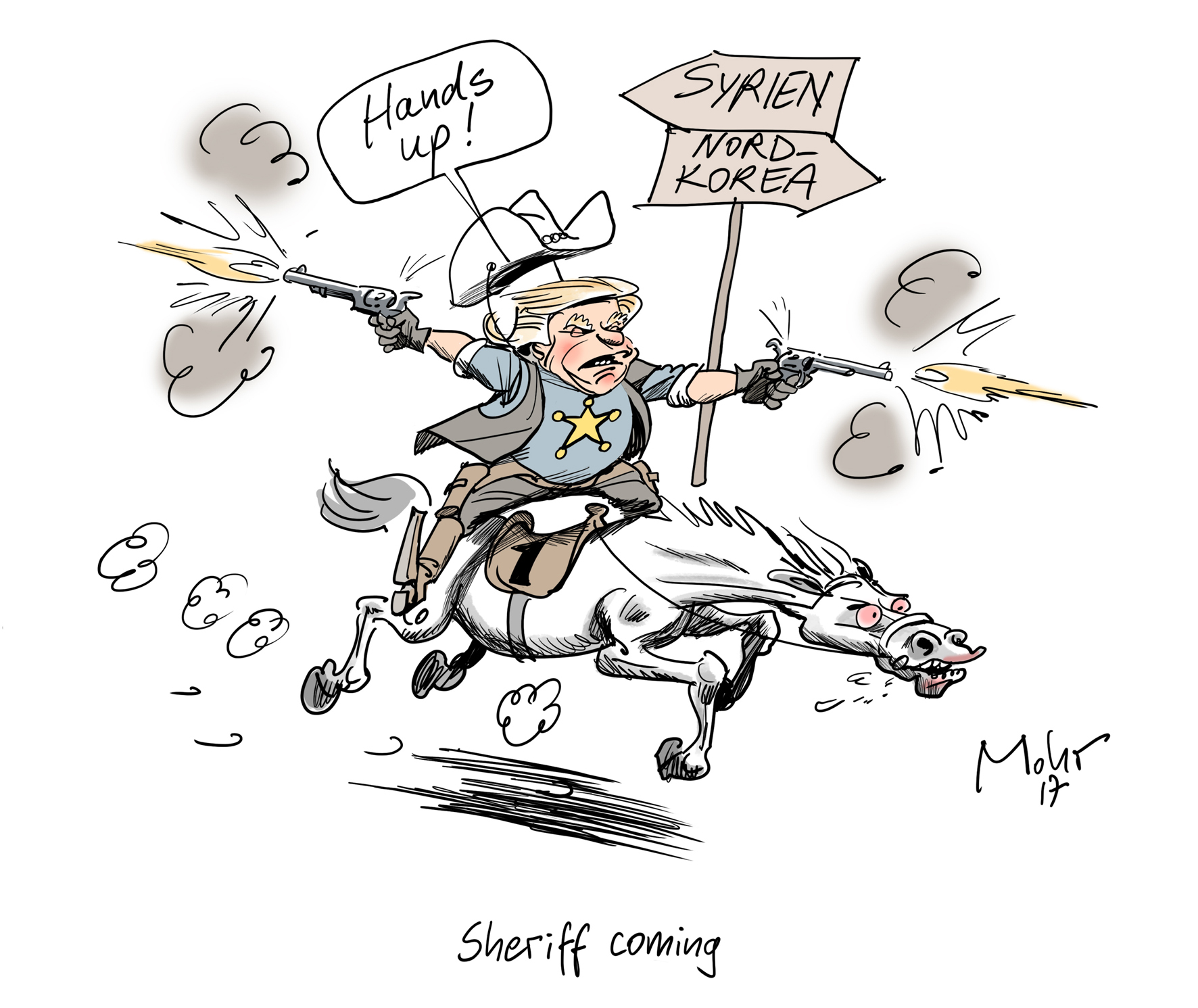 Sheriff coming
