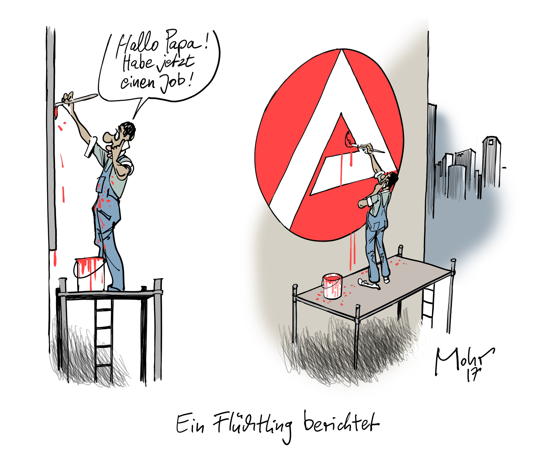 Ein Flüchtling berichtet