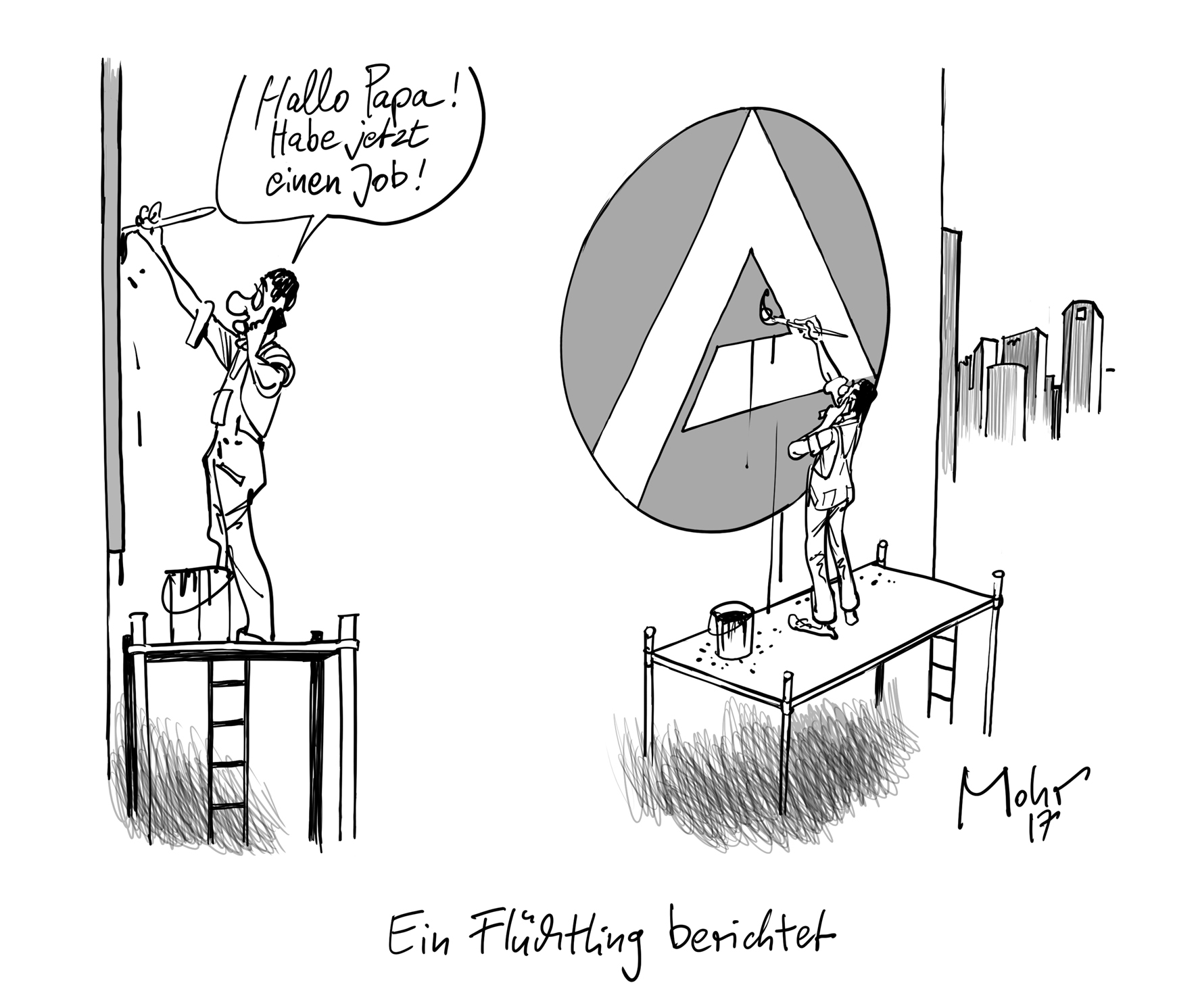 Ein Flüchtling berichtet