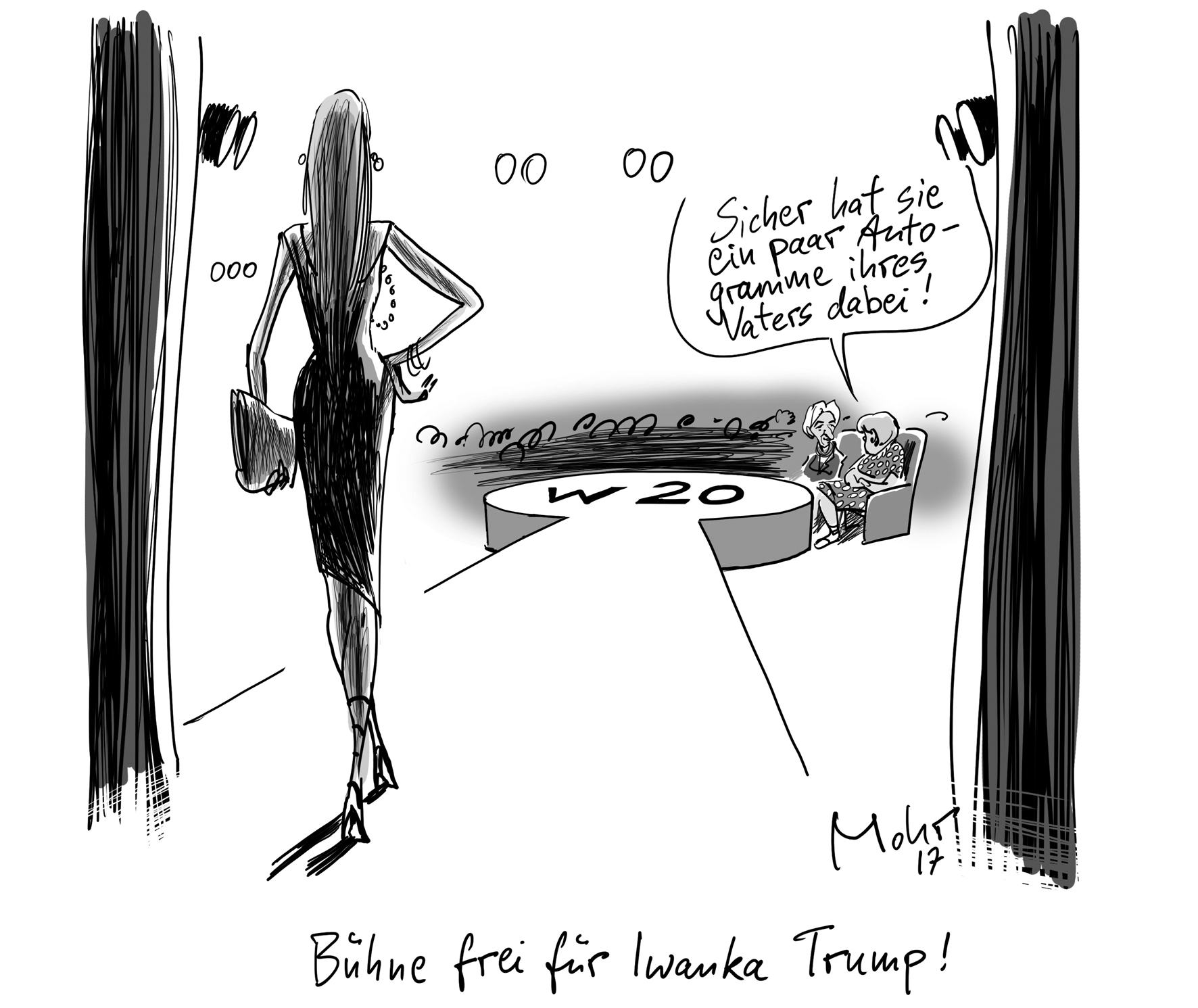 Bühne frei für Iwanka Trump!