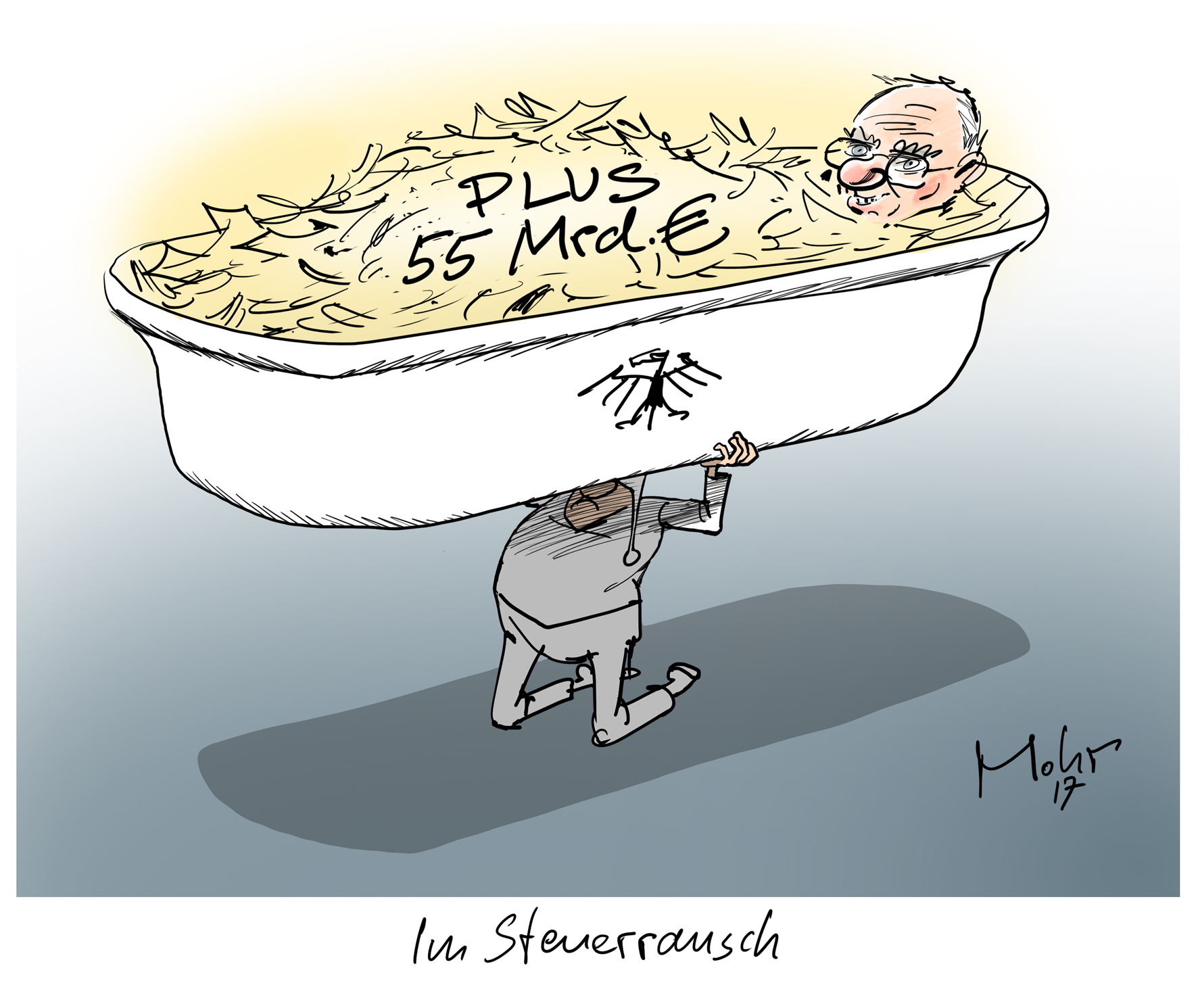 Im Steuerrausch