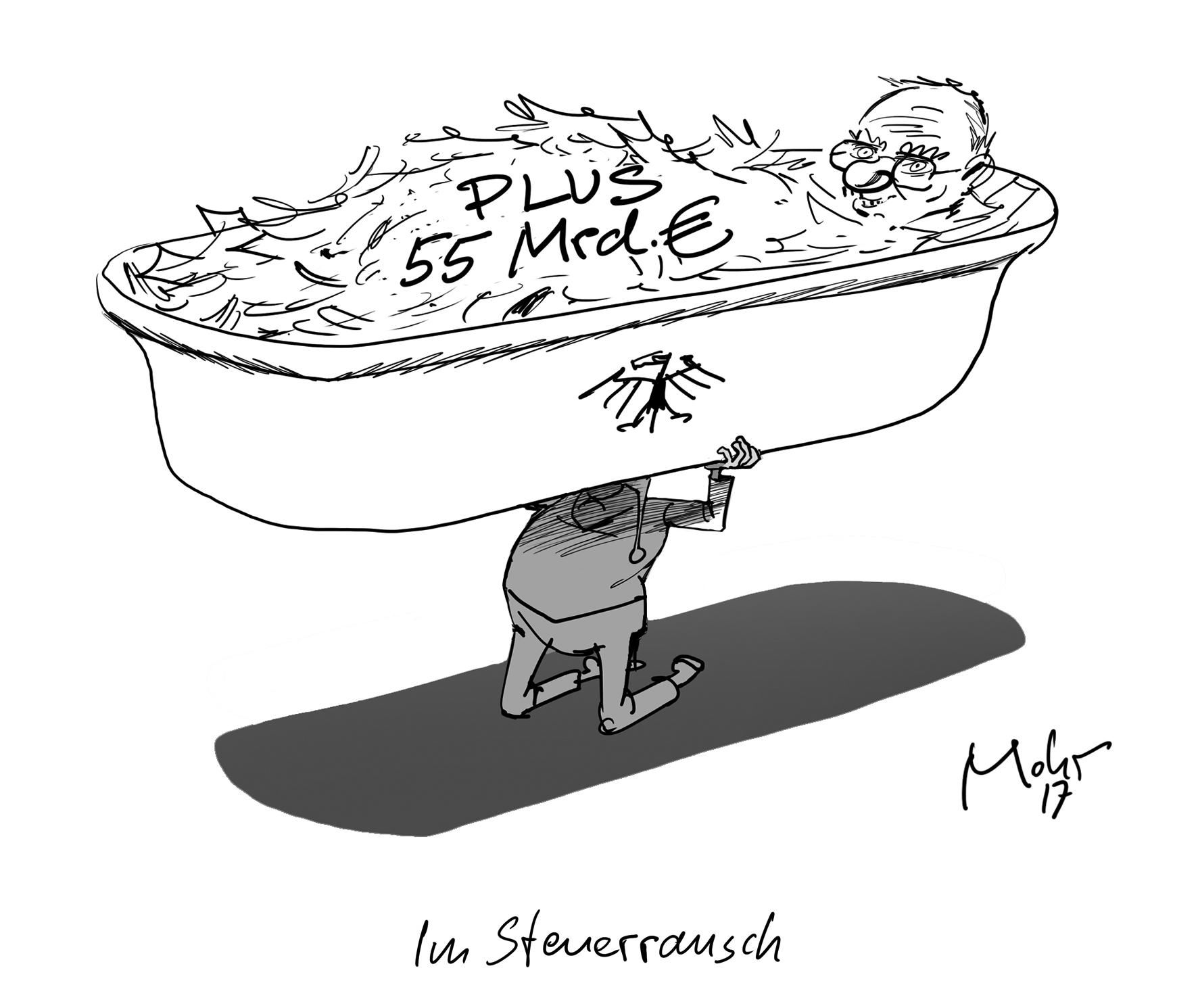 Im Steuerrausch