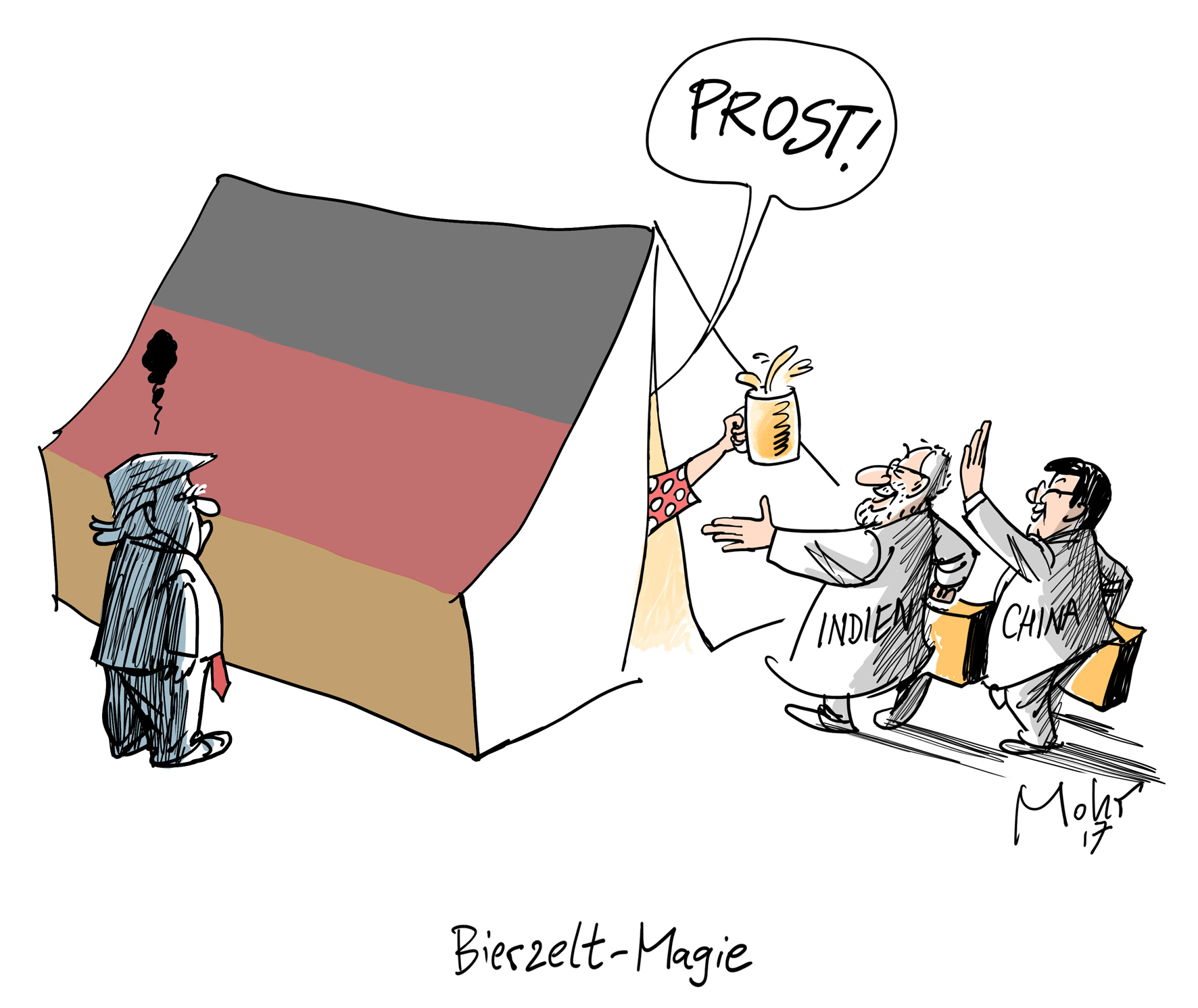 Bierzelt-Magie